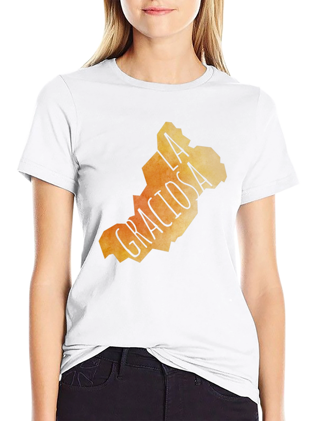 La Graciosa Island T-Shirt - Abstract Graphic Tee