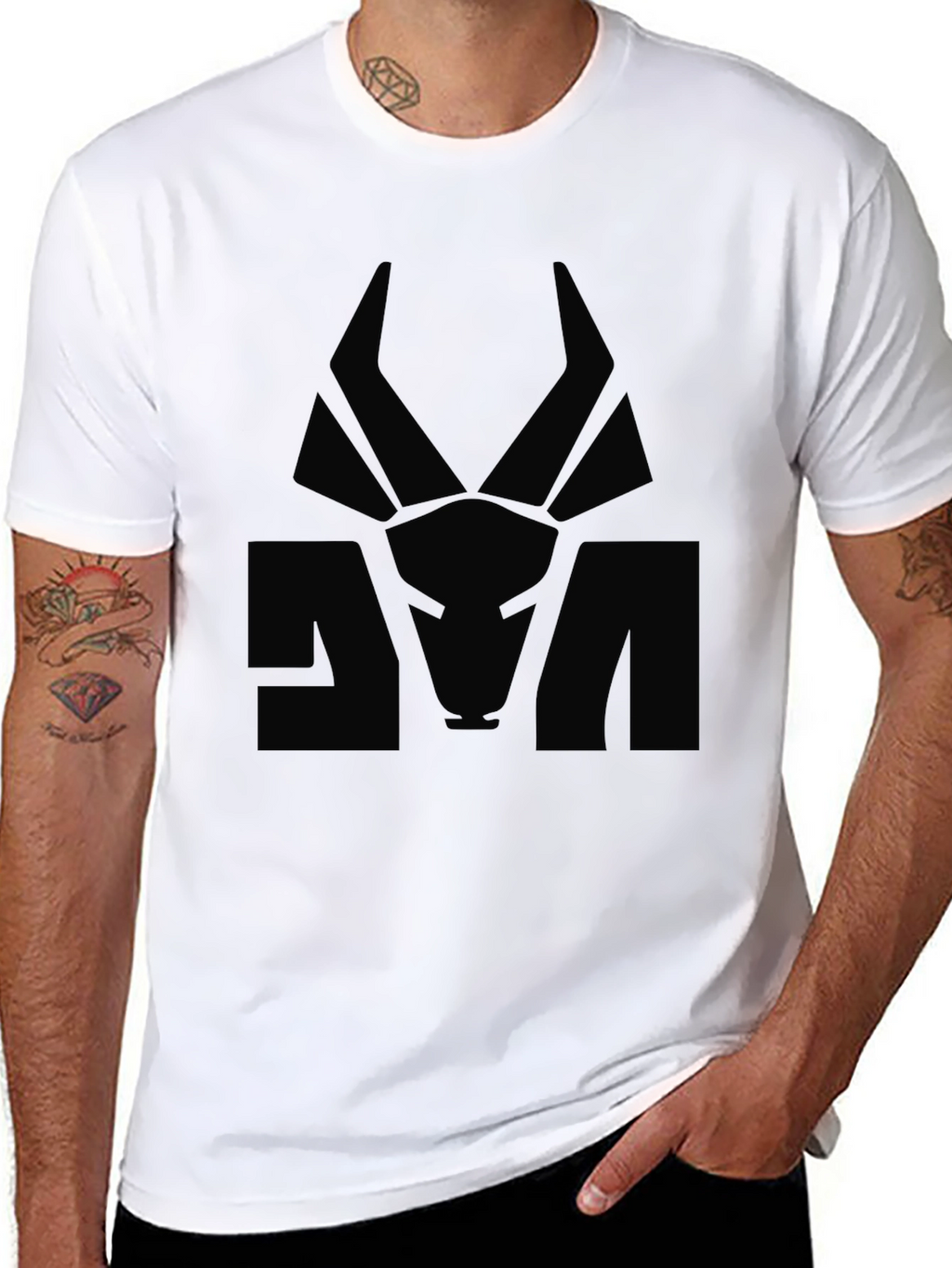 Bold Graphic Tee - Animal Design