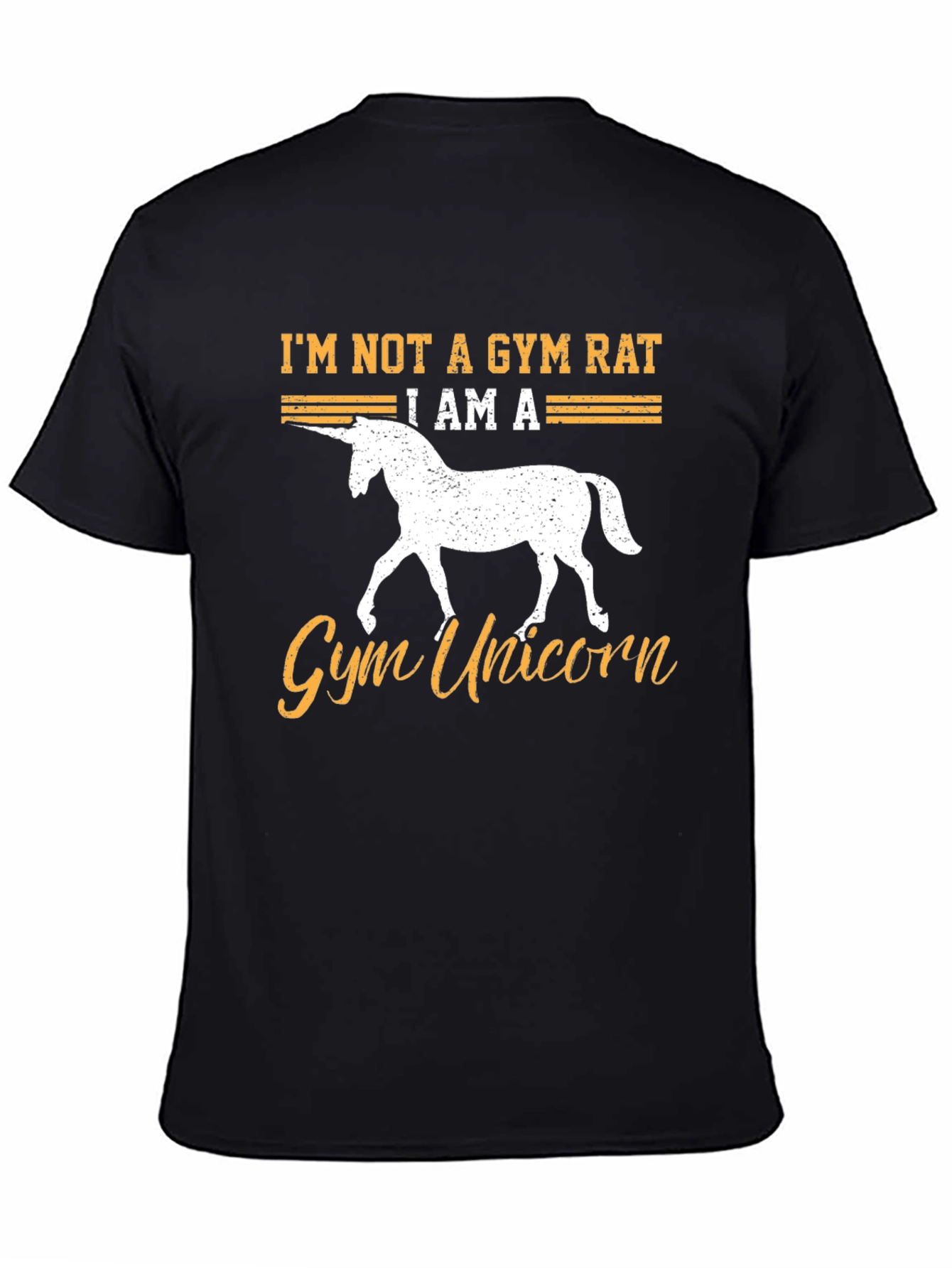 Gym Unicorn Graphic Tee - Workout Motivation