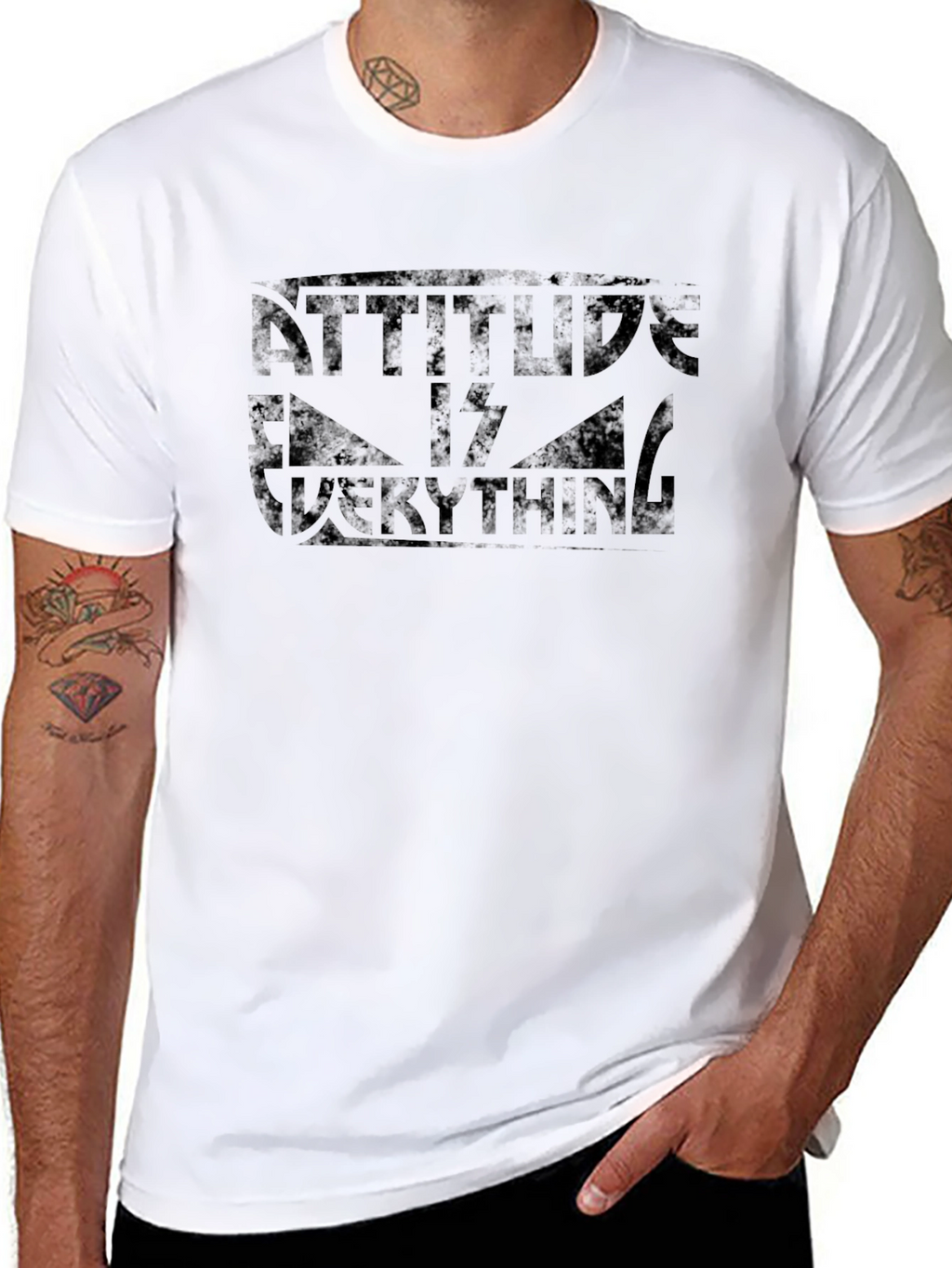 Attitude is Everything Black T-Shirt
