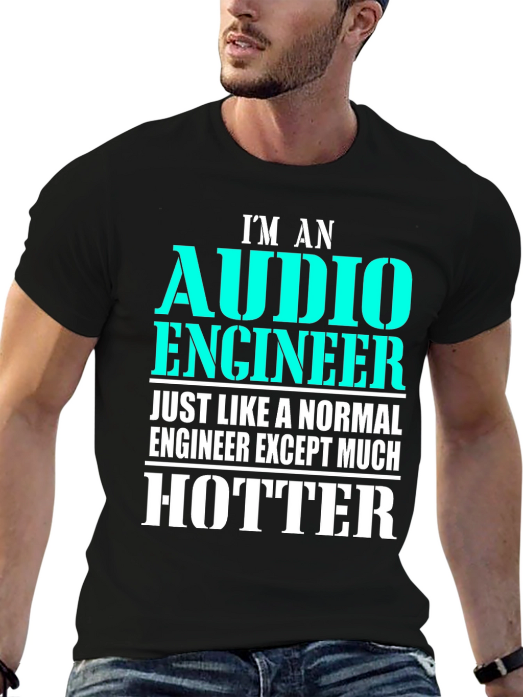 Audio Engineer Hotter T-Shirt