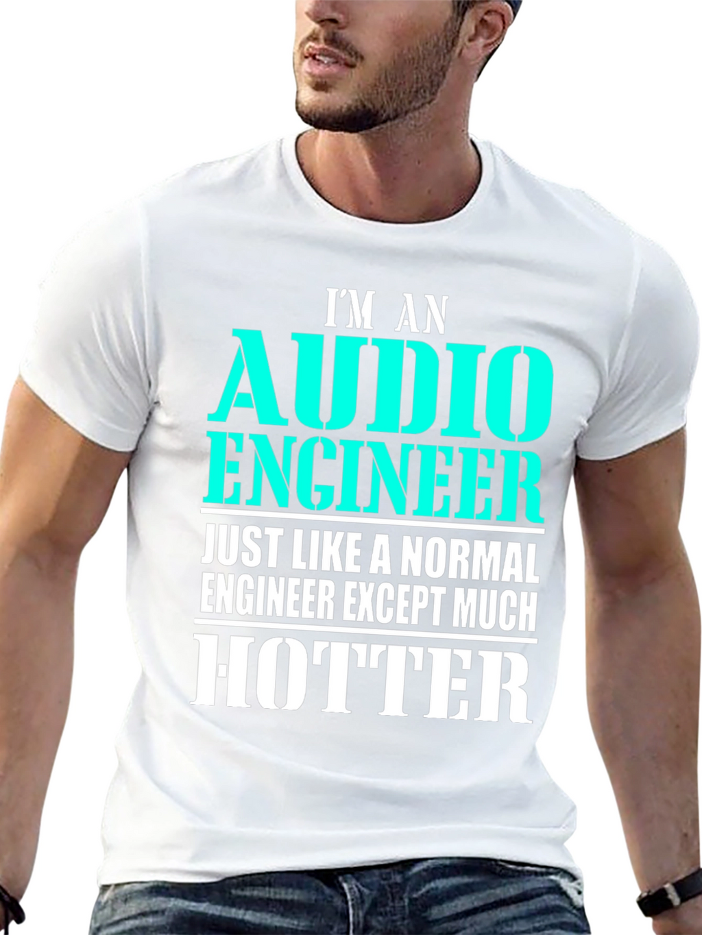 Audio Engineer Hotter T-Shirt