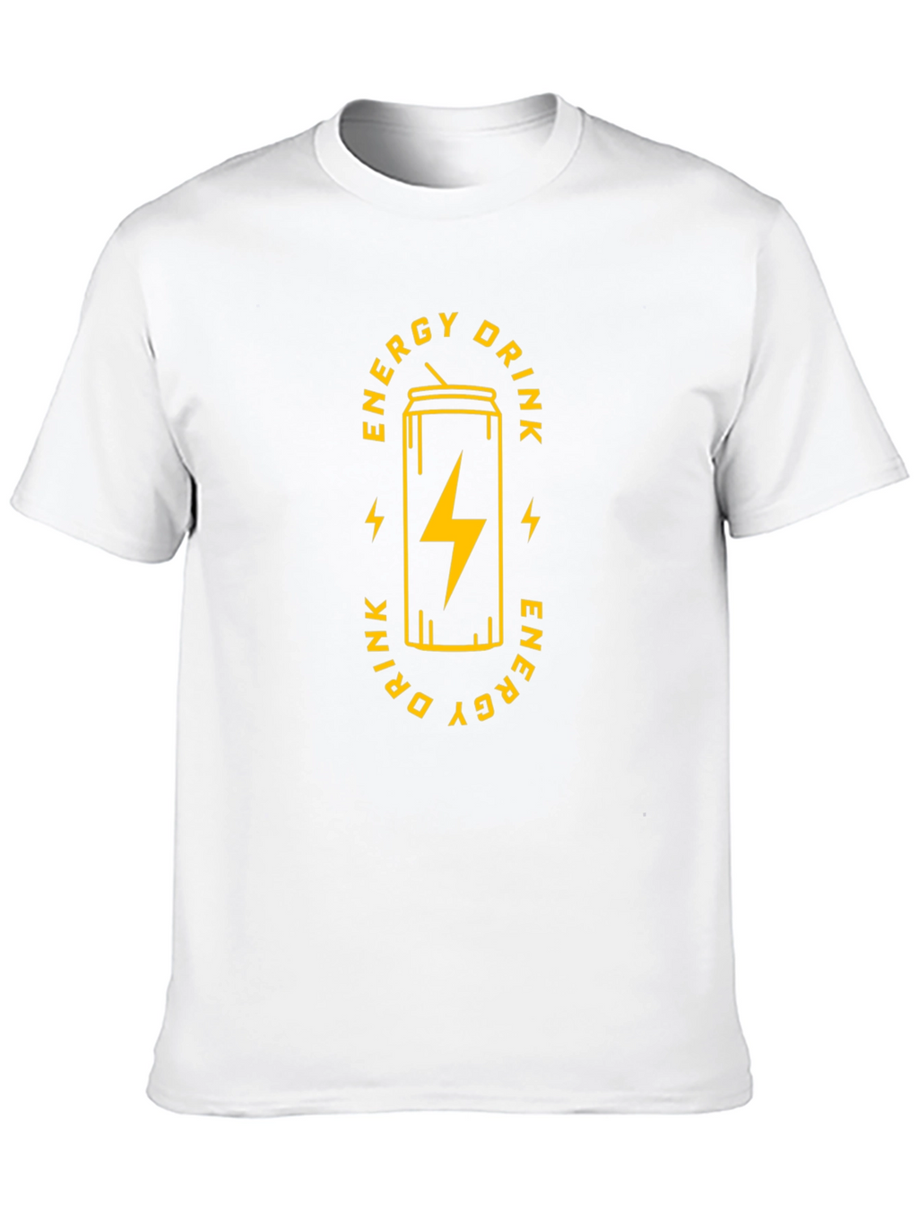 Energy Drink T-Shirt - Stylish Black Tee