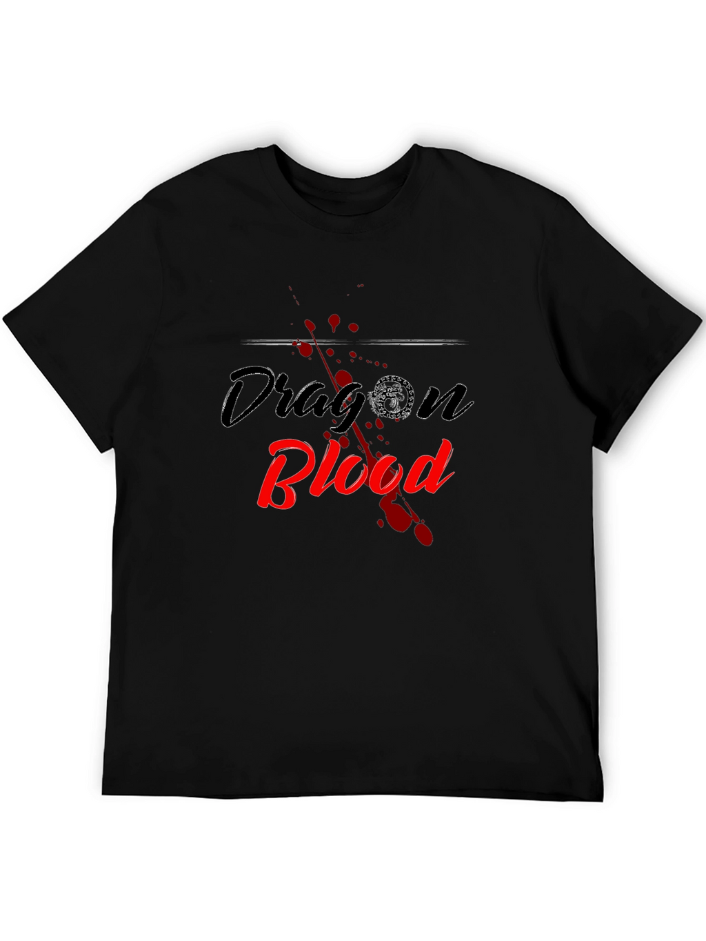 Dragon Blood Black T-Shirt - Graphic Tee