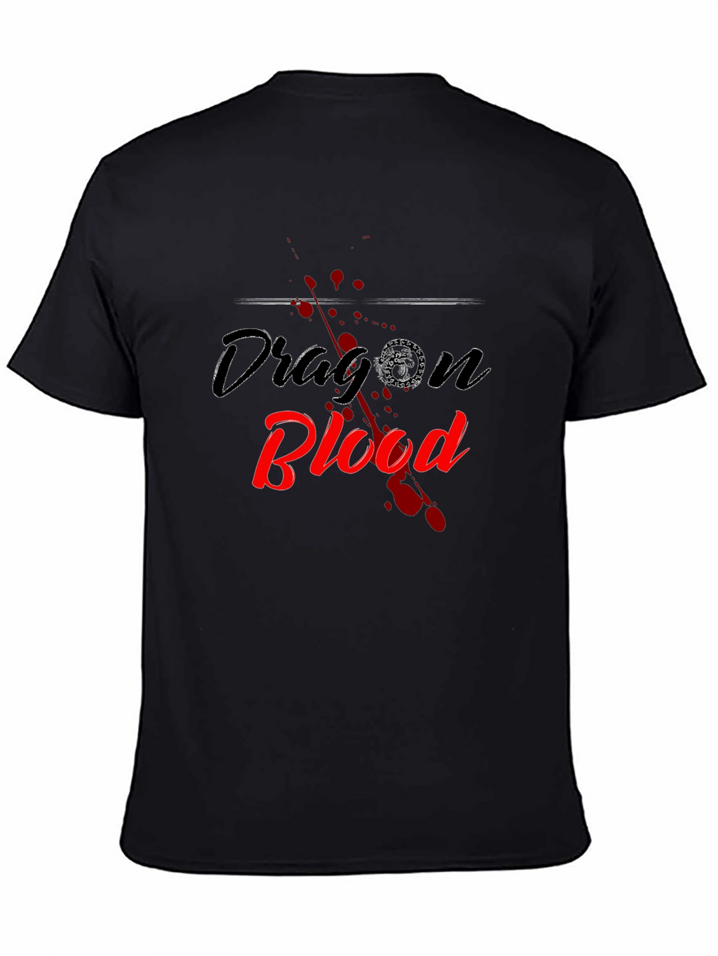 Dragon Blood Black T-Shirt - Graphic Tee