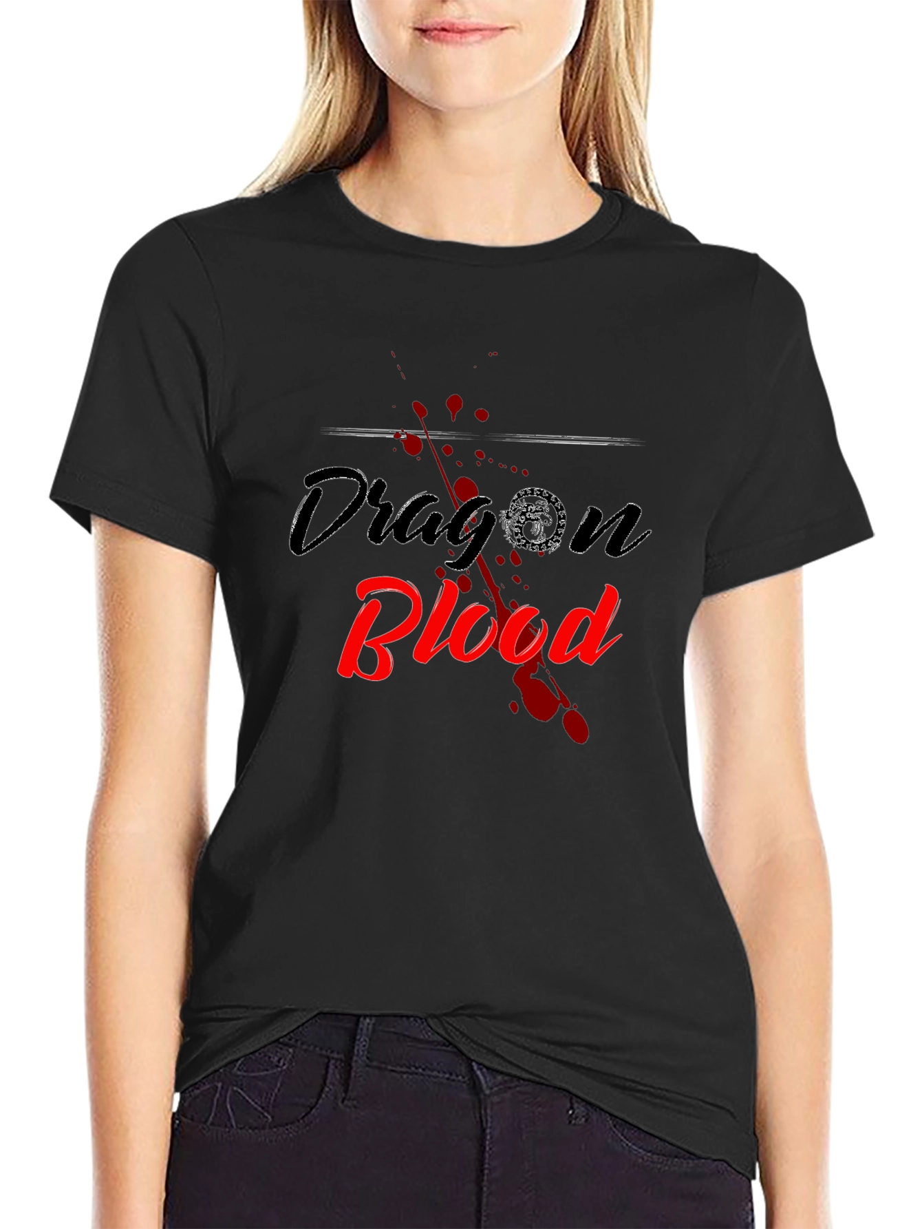 Dragon Blood Black T-Shirt - Graphic Tee