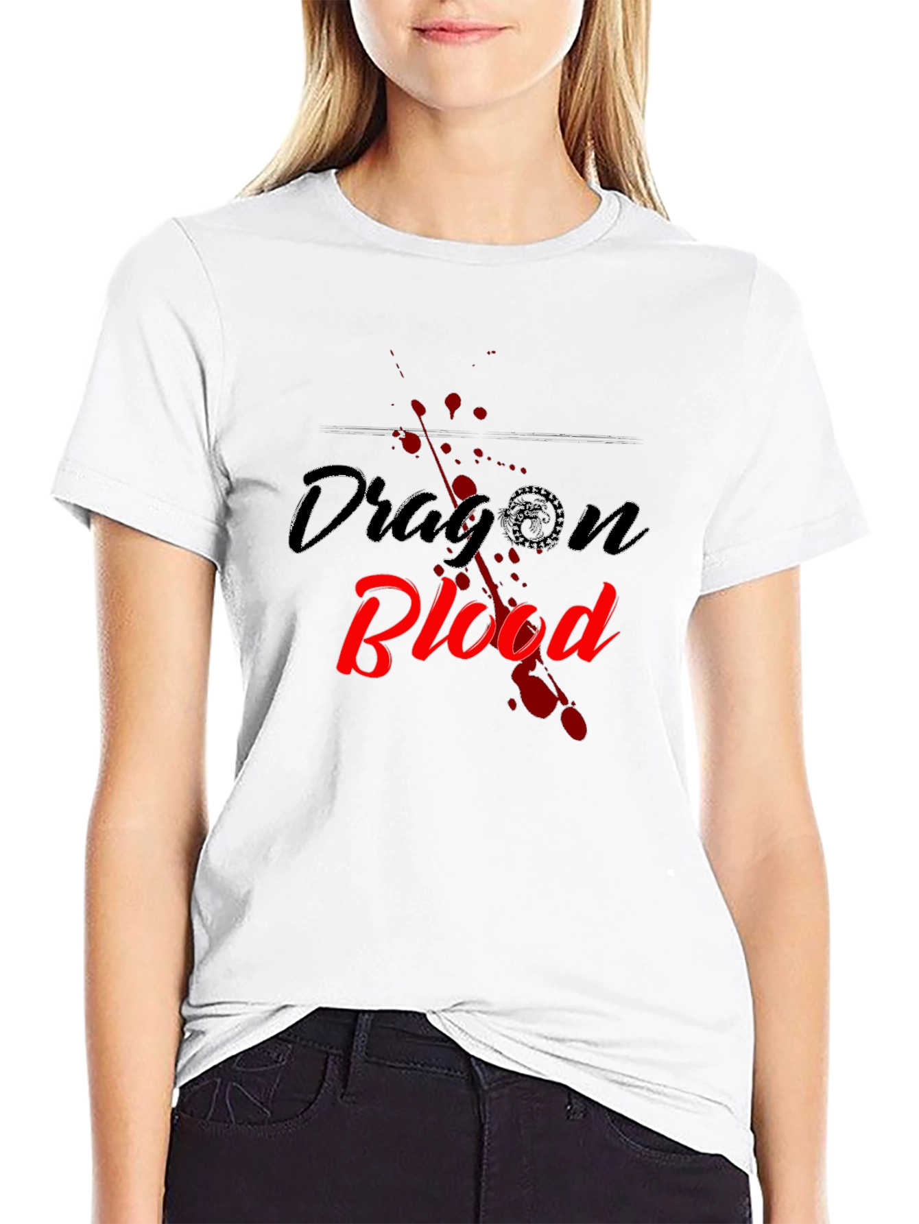 Dragon Blood Black T-Shirt - Graphic Tee