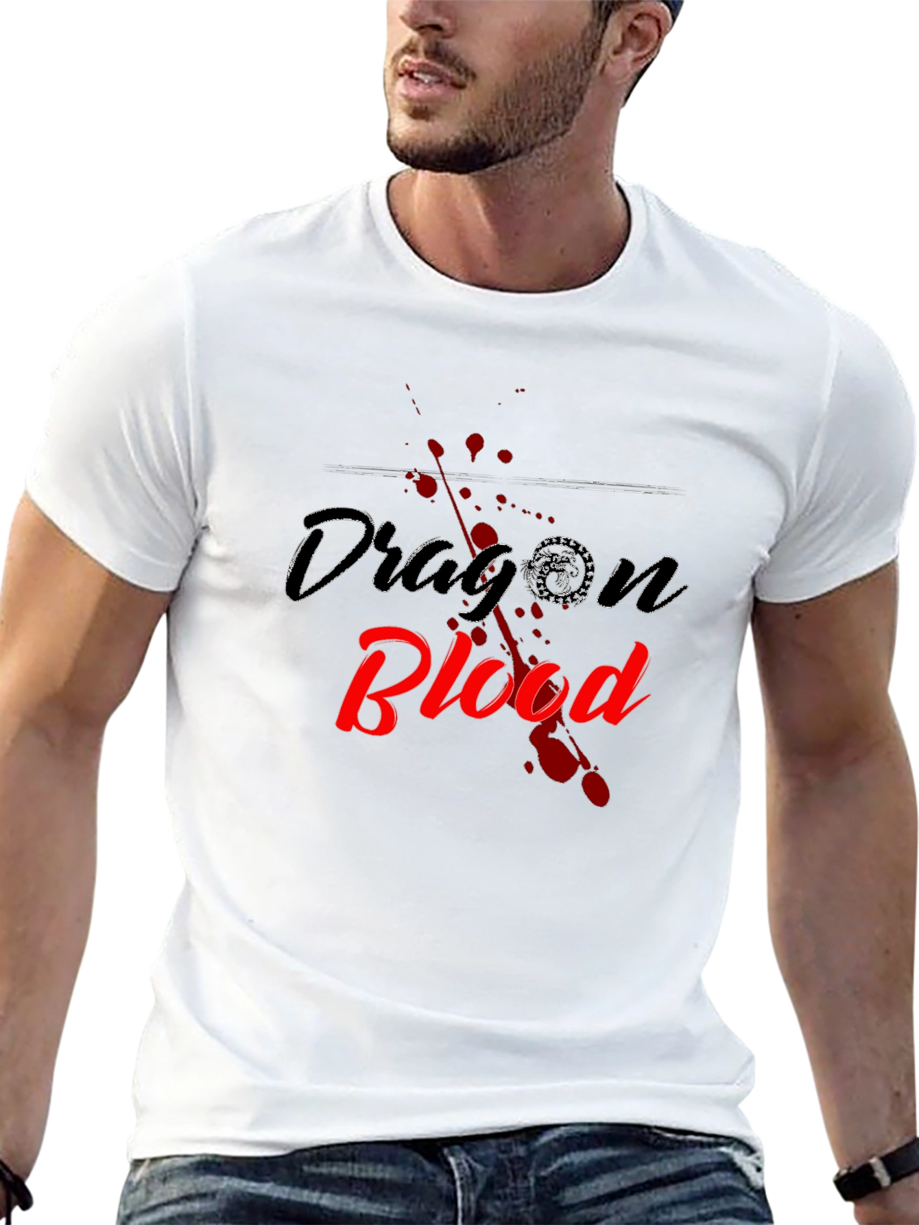 Dragon Blood Black T-Shirt - Graphic Tee
