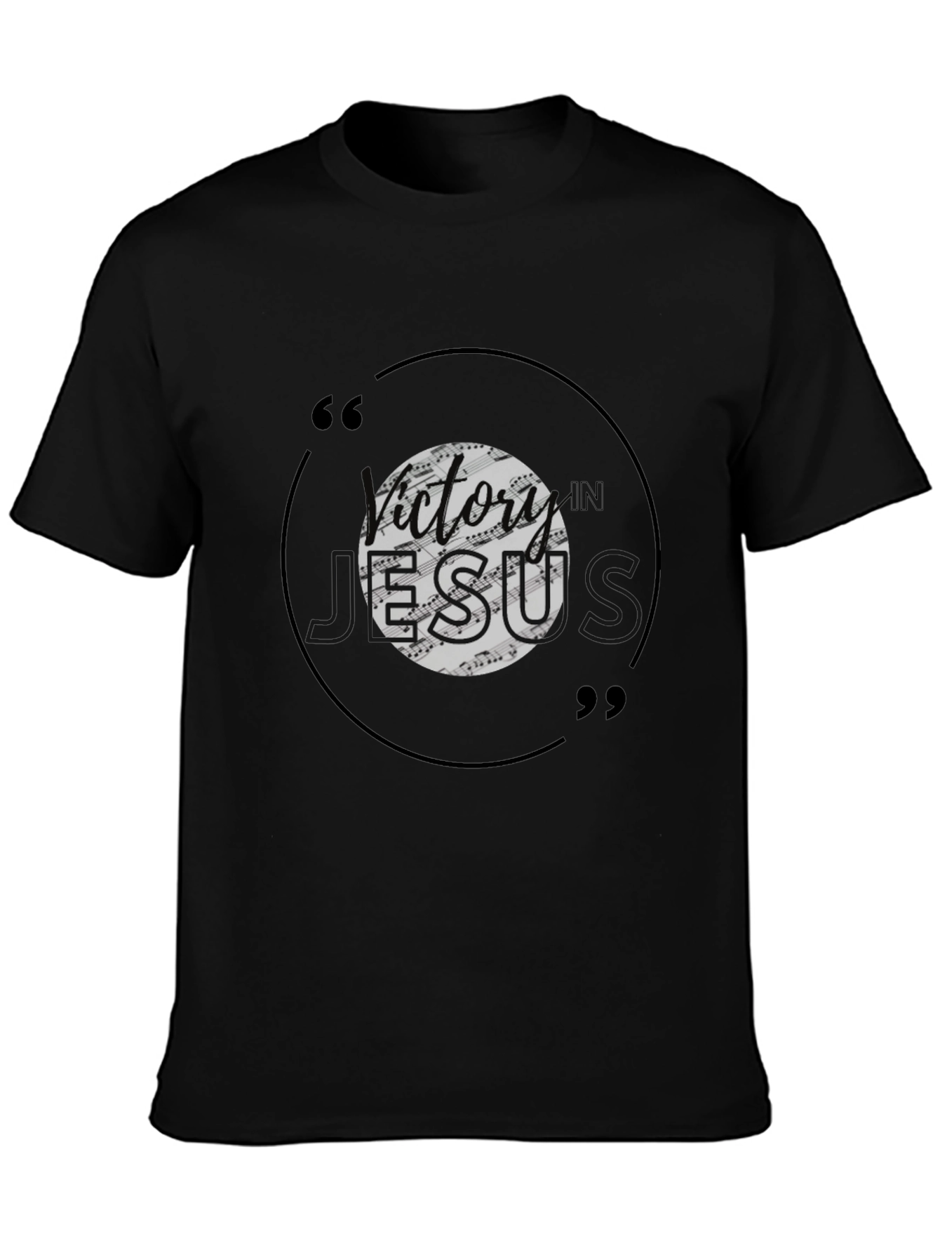 Victory in Jesus Graphic Tee - Stylish Christian Apparel