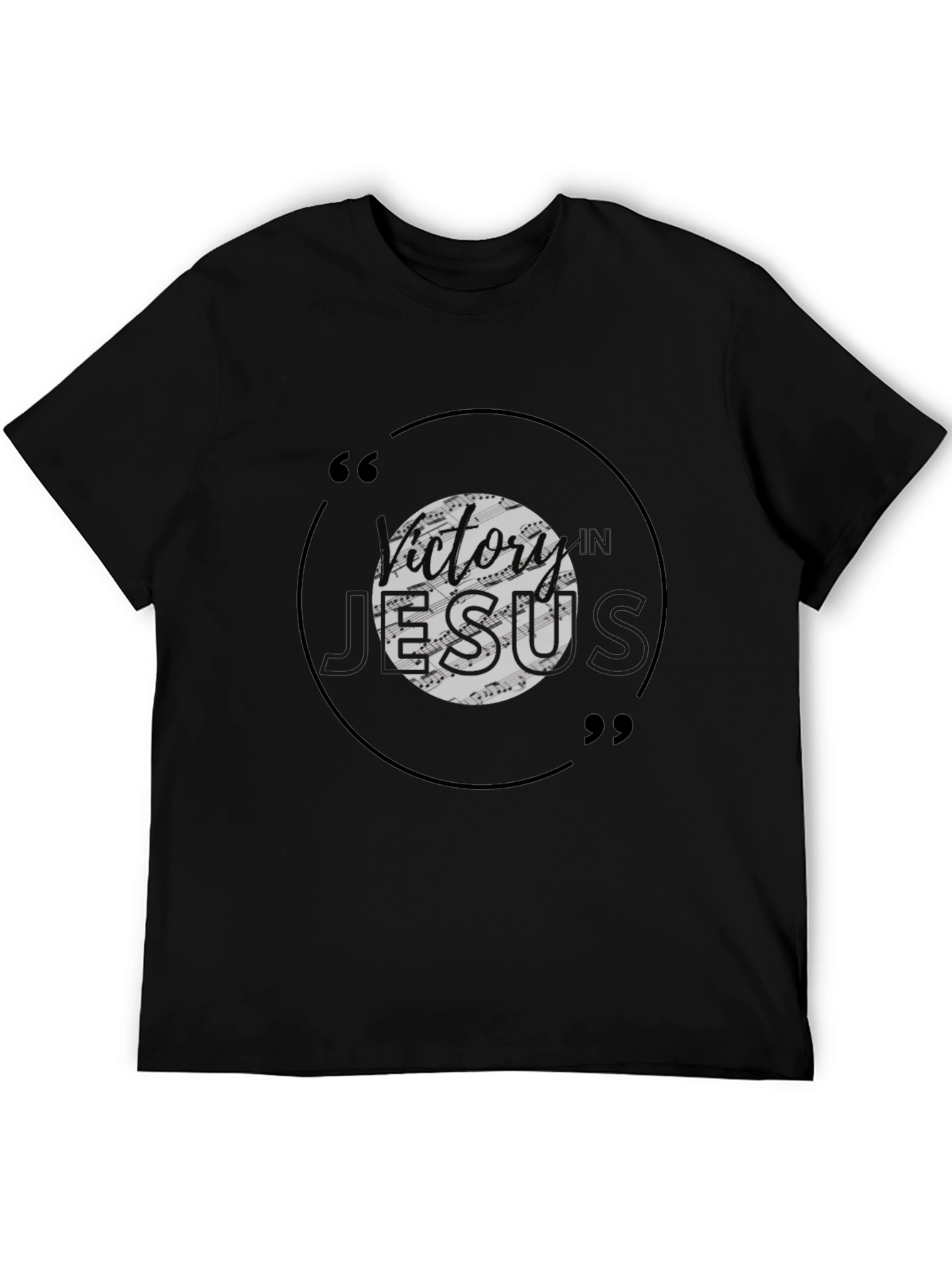 Victory in Jesus Graphic Tee - Stylish Christian Apparel