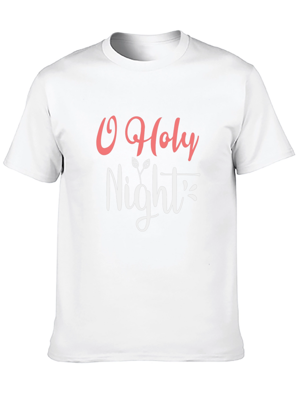 O Holy Night Black T-Shirt
