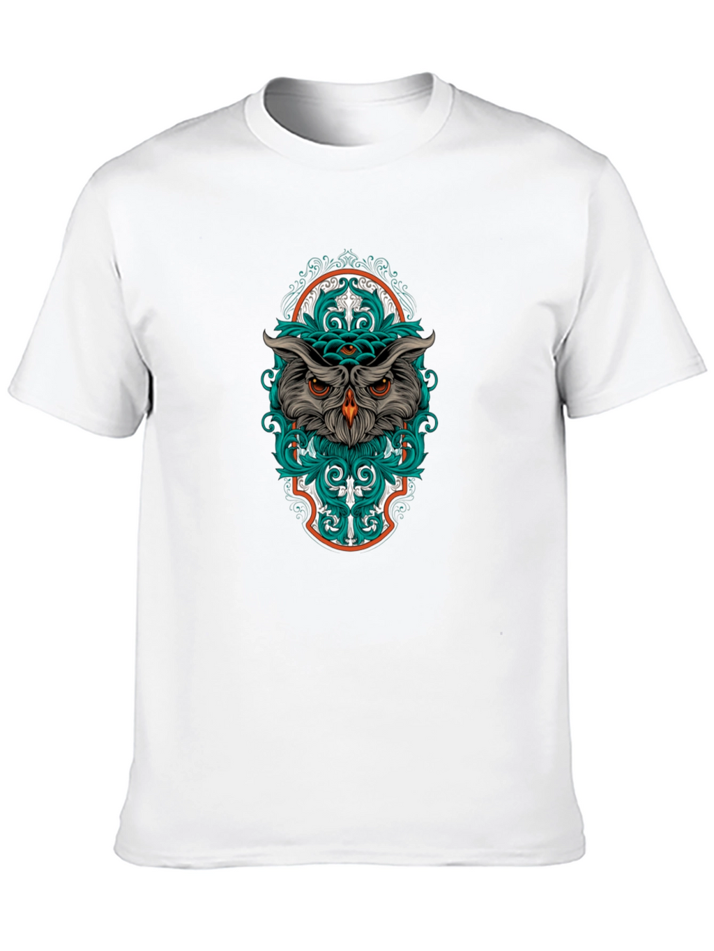 Mystic Owl Graphic Tee - Unique Design