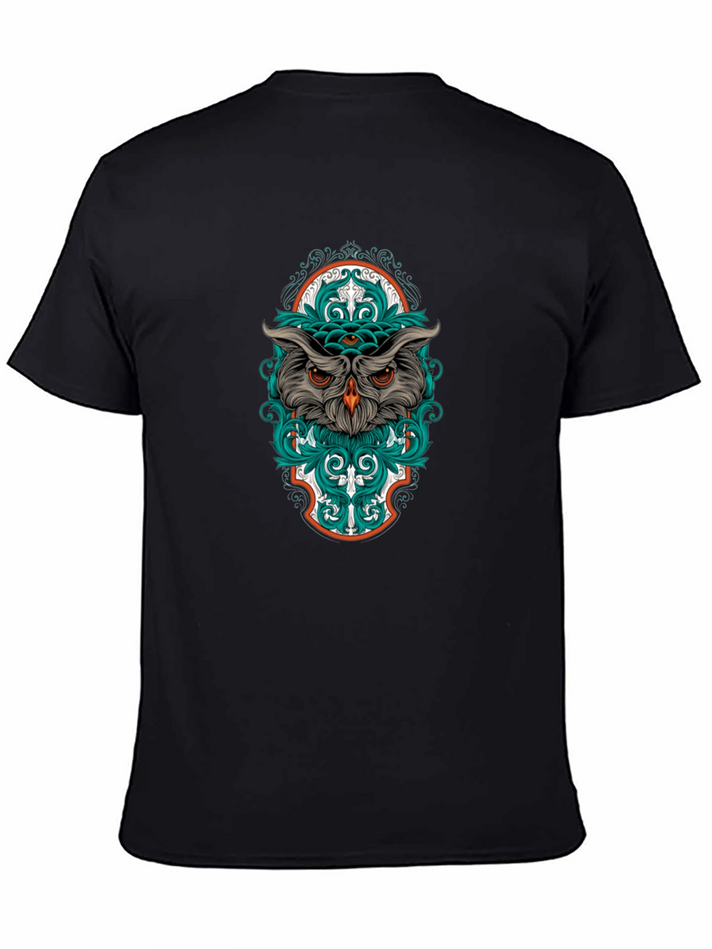 Mystic Owl Graphic Tee - Unique Design