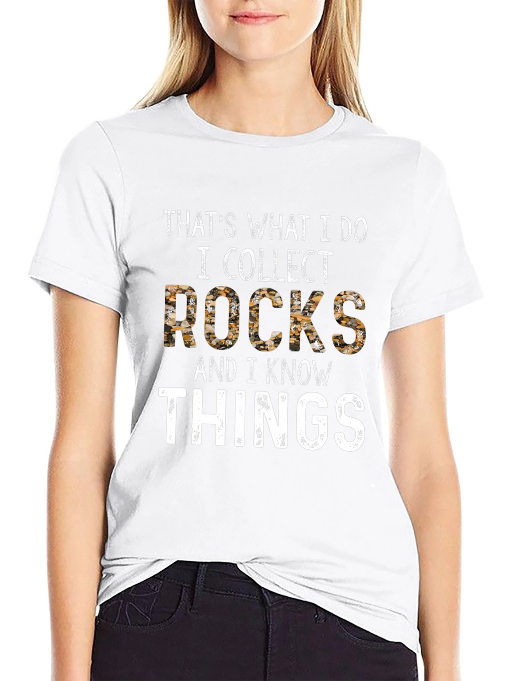 I Collect Rocks T-Shirt Funny Geologist Gift