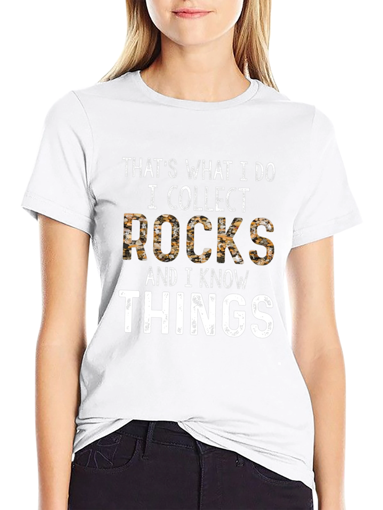 I Collect Rocks T-Shirt Funny Geologist Gift