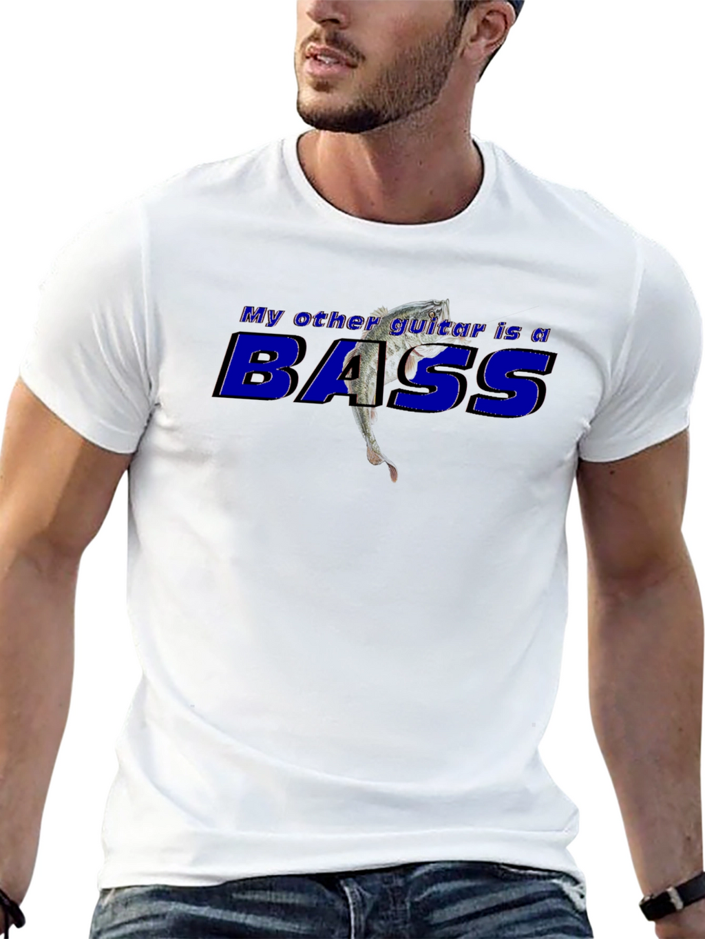 My Other Guitar is a Bass Graphic T-Shirt