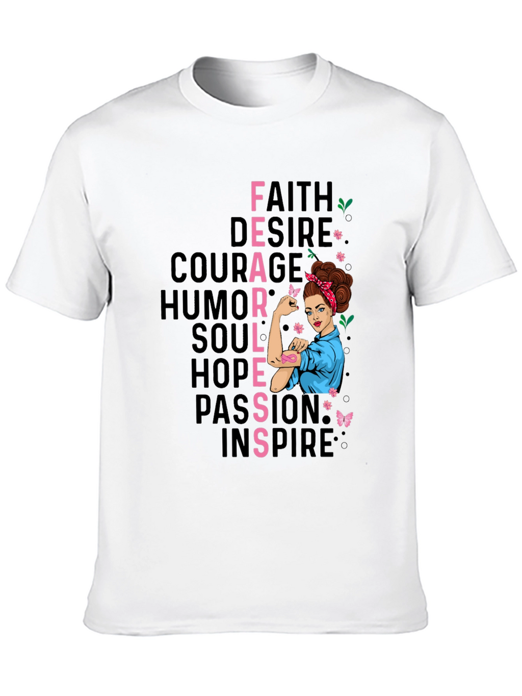 Fearless T-Shirt - Breast Cancer Awareness Tee