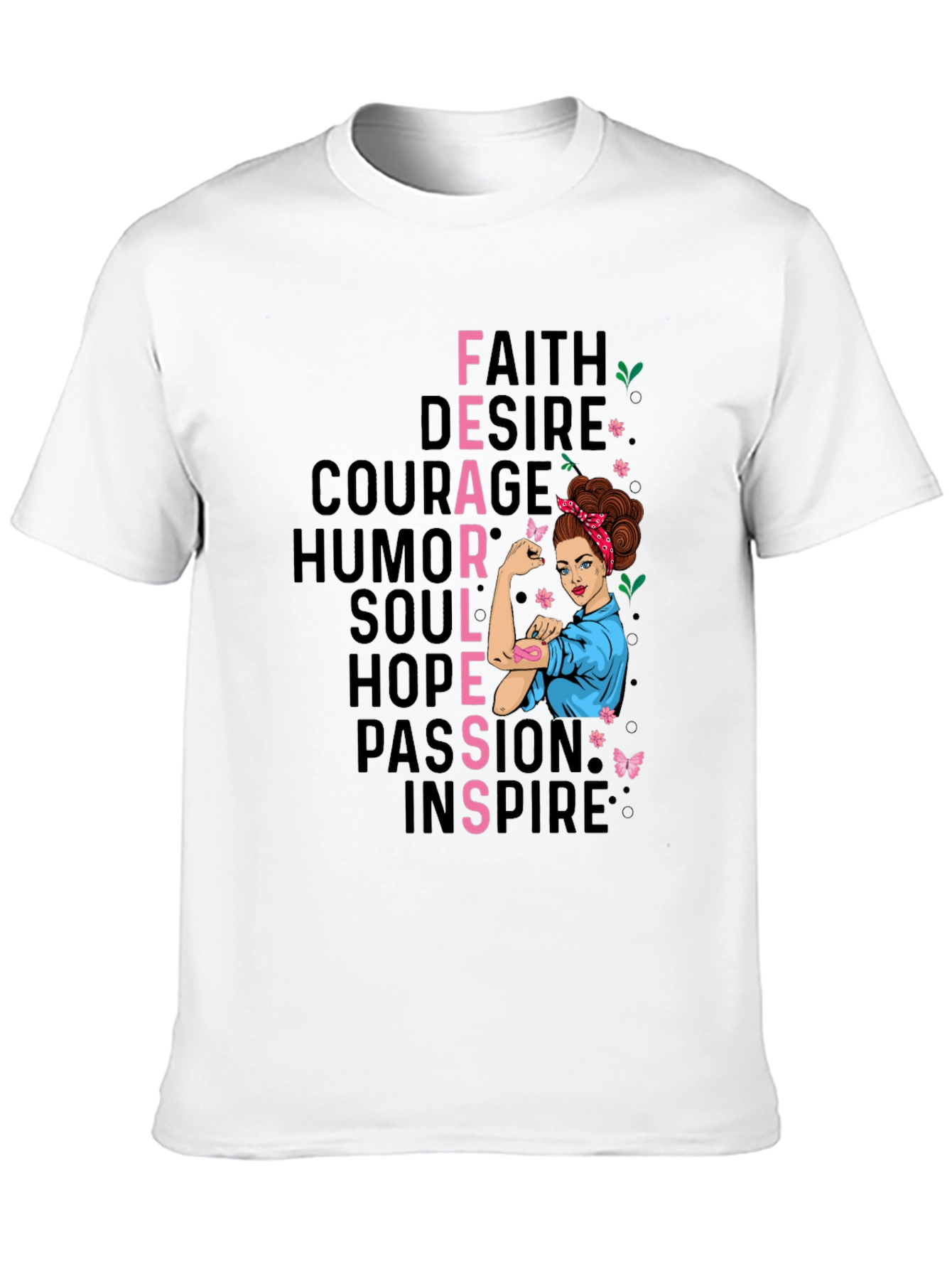 Fearless T-Shirt - Breast Cancer Awareness Tee