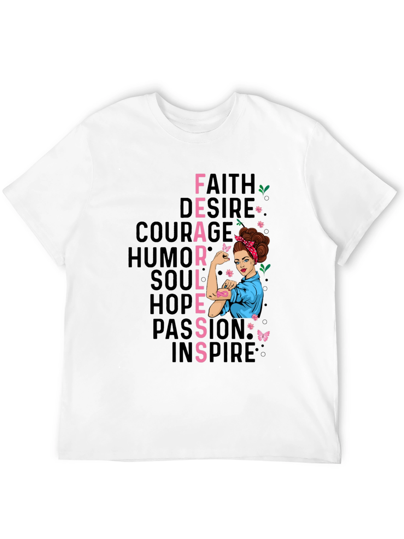 Fearless T-Shirt - Breast Cancer Awareness Tee