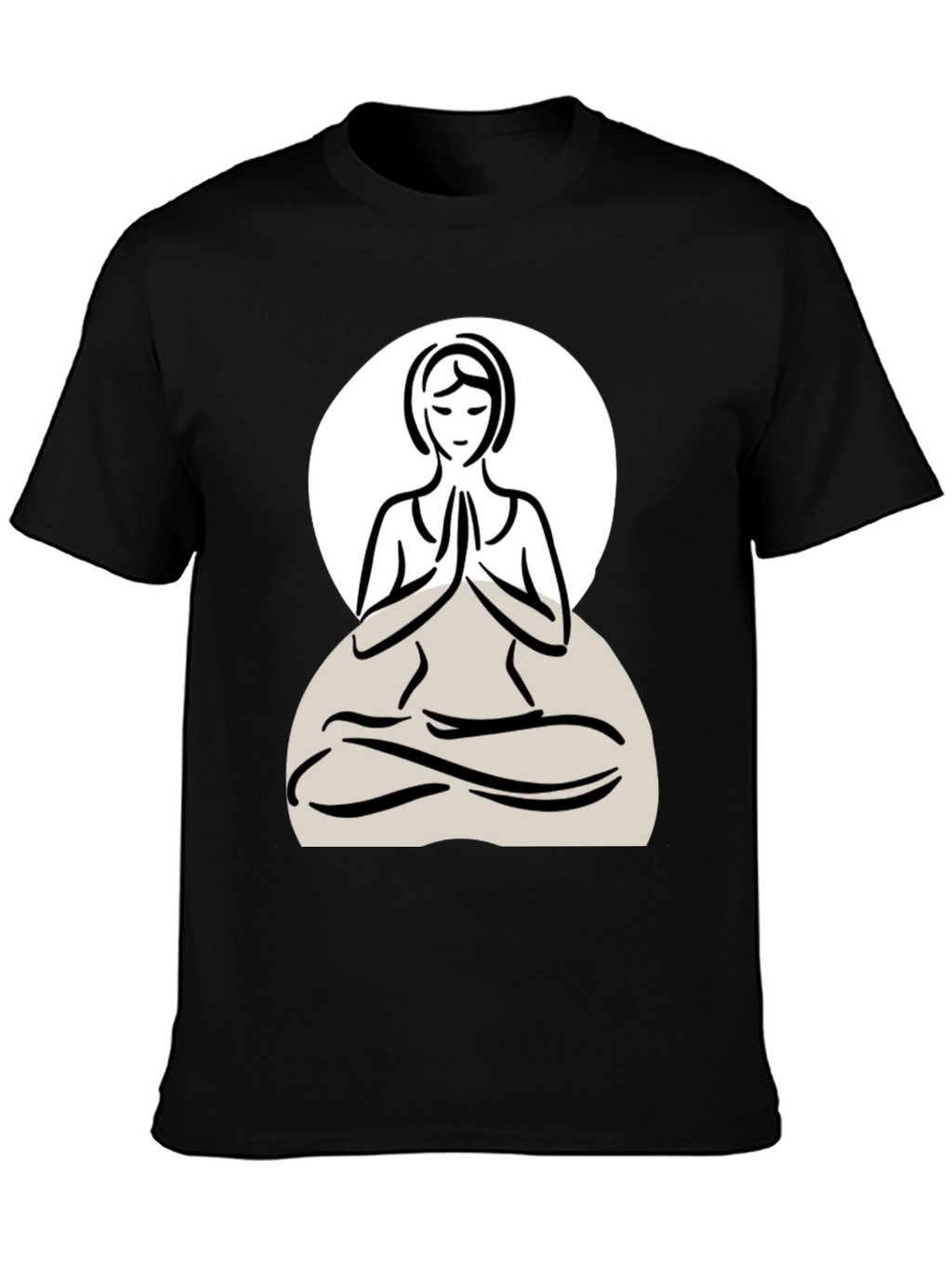 Yoga Pose Graphic Tee - Relaxed Fit