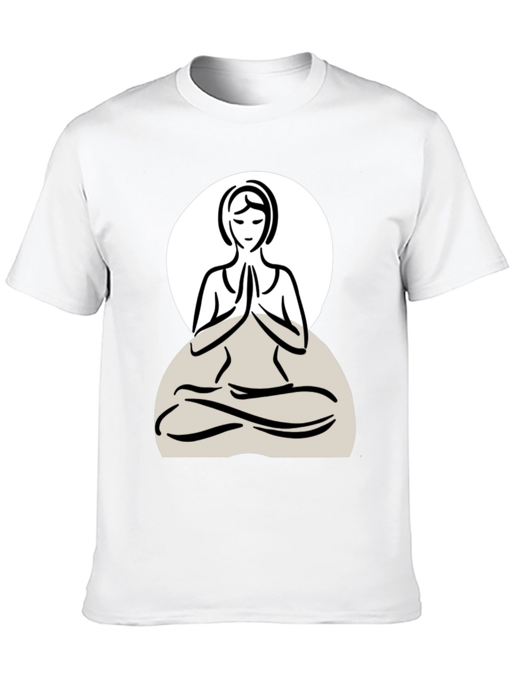 Yoga Pose Graphic Tee - Relaxed Fit