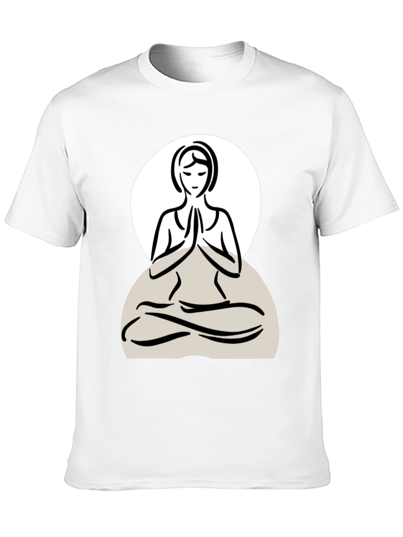 Yoga Pose Graphic Tee - Relaxed Fit