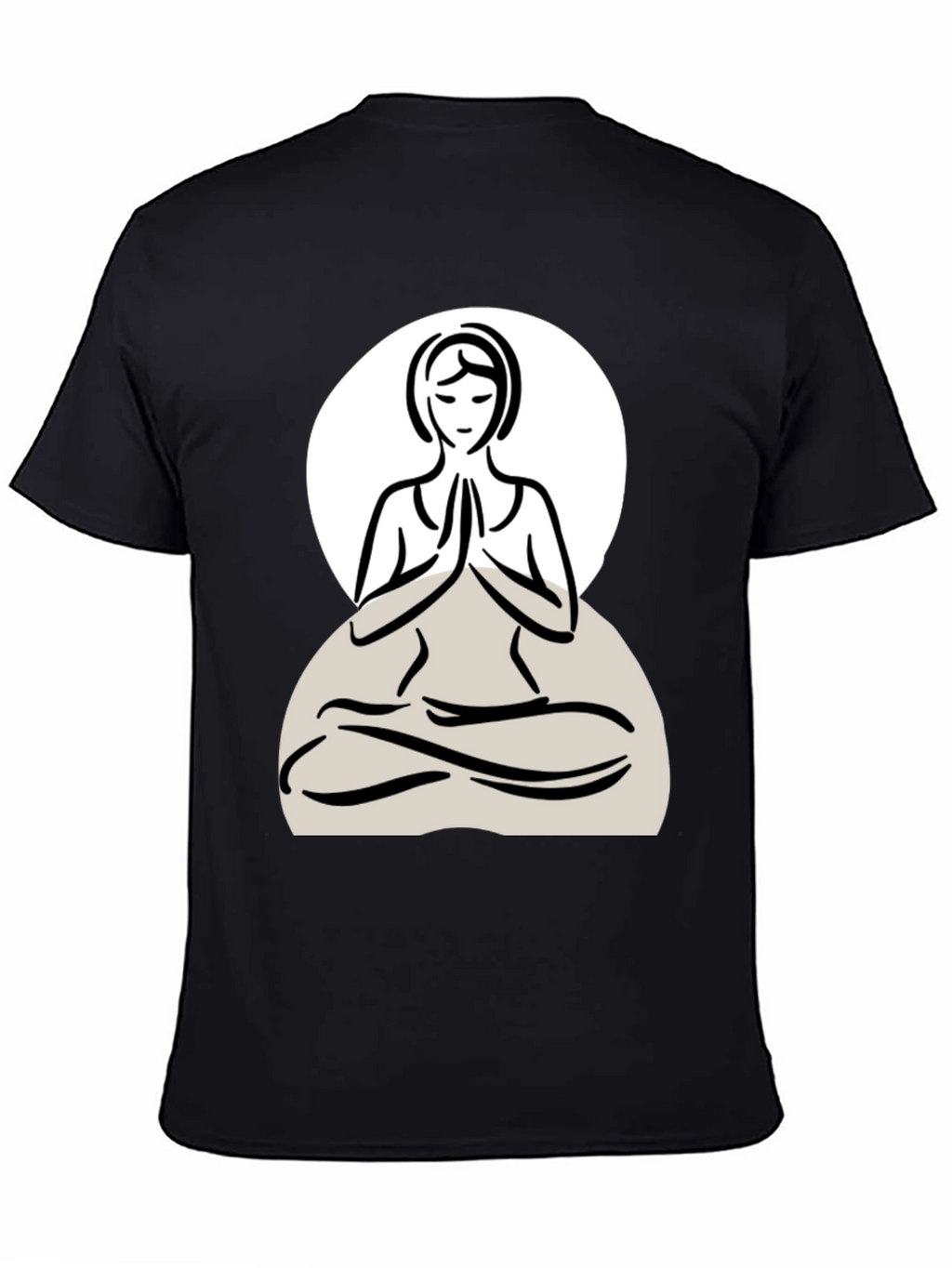 Yoga Pose Graphic Tee - Relaxed Fit