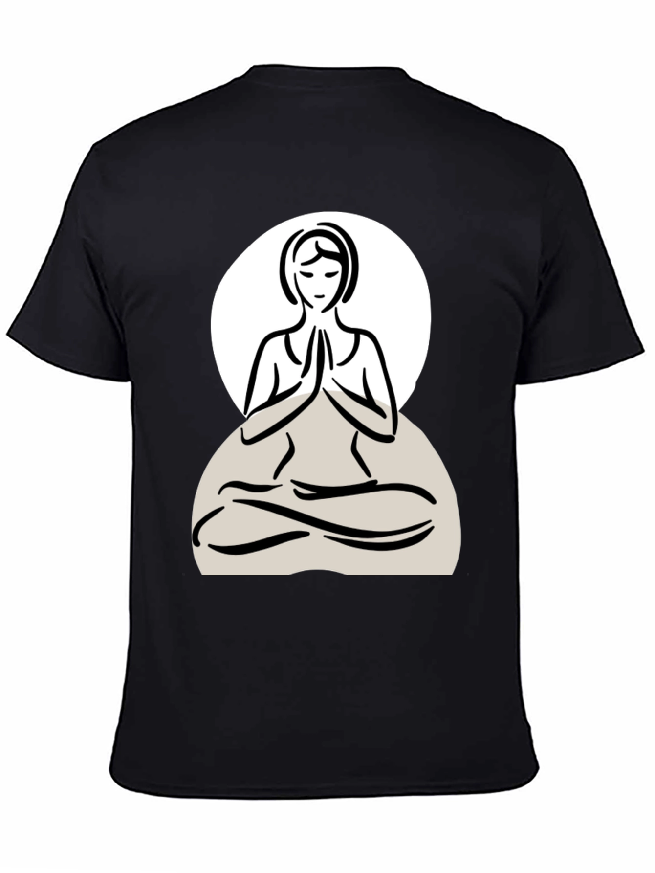 Yoga Pose Graphic Tee - Relaxed Fit