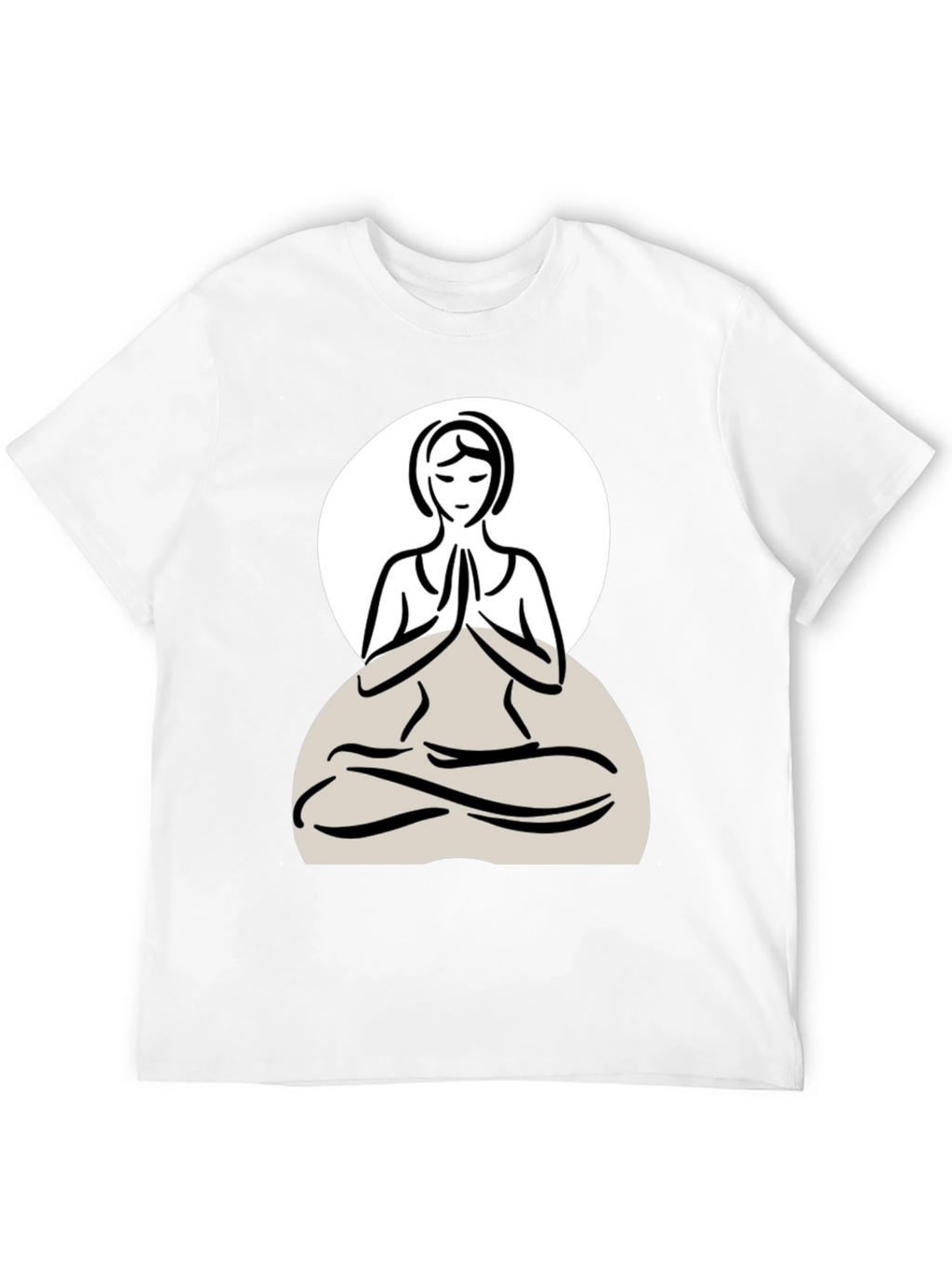 Yoga Pose Graphic Tee - Relaxed Fit
