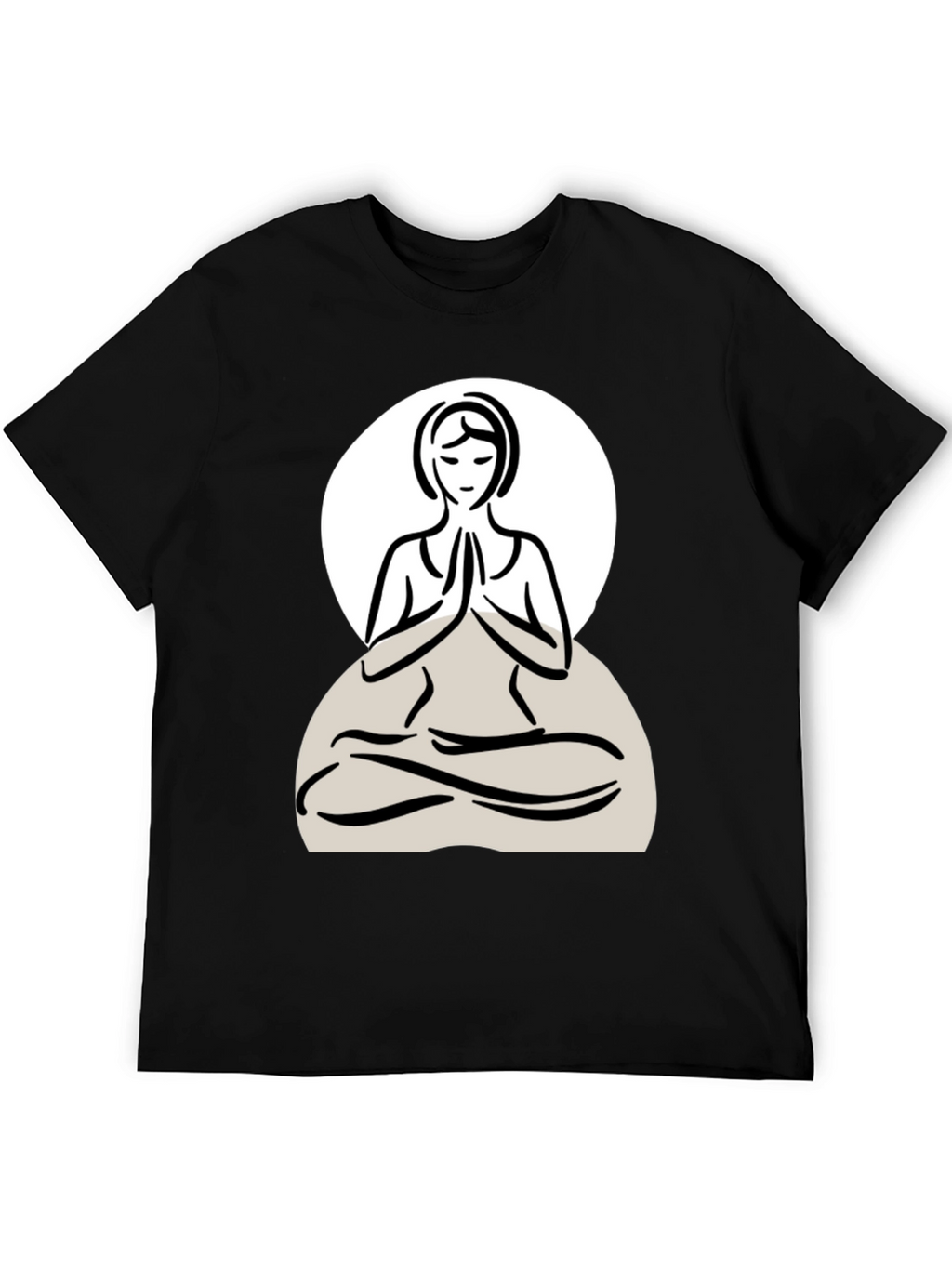 Yoga Pose Graphic Tee - Relaxed Fit