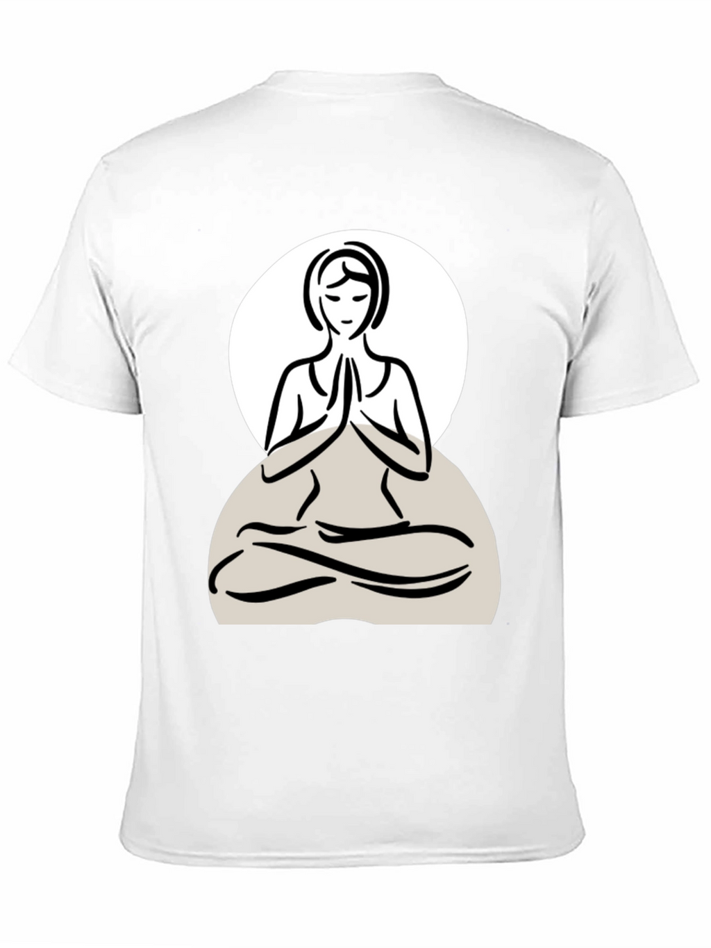 Yoga Pose Graphic Tee - Relaxed Fit