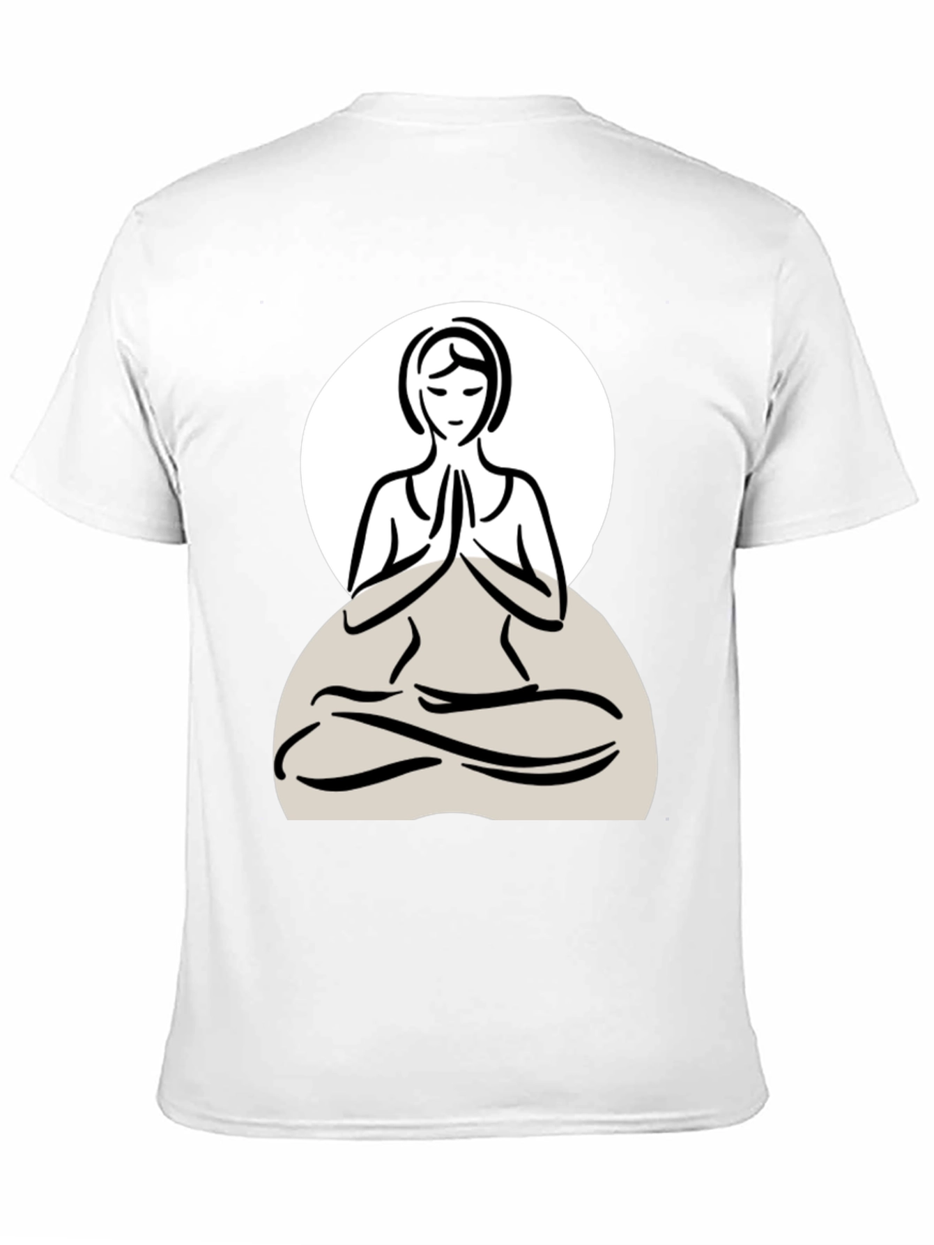 Yoga Pose Graphic Tee - Relaxed Fit