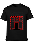 Fire-Rescue Volunteer Fire Extinguisher T-Shirt