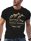 Summer Family Camping Trip Graphic Tee