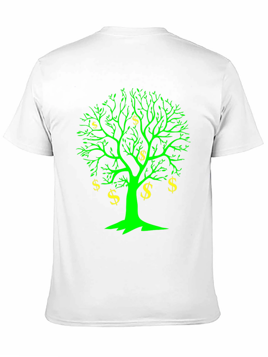 Money Tree Graphic Tee - Black Cotton