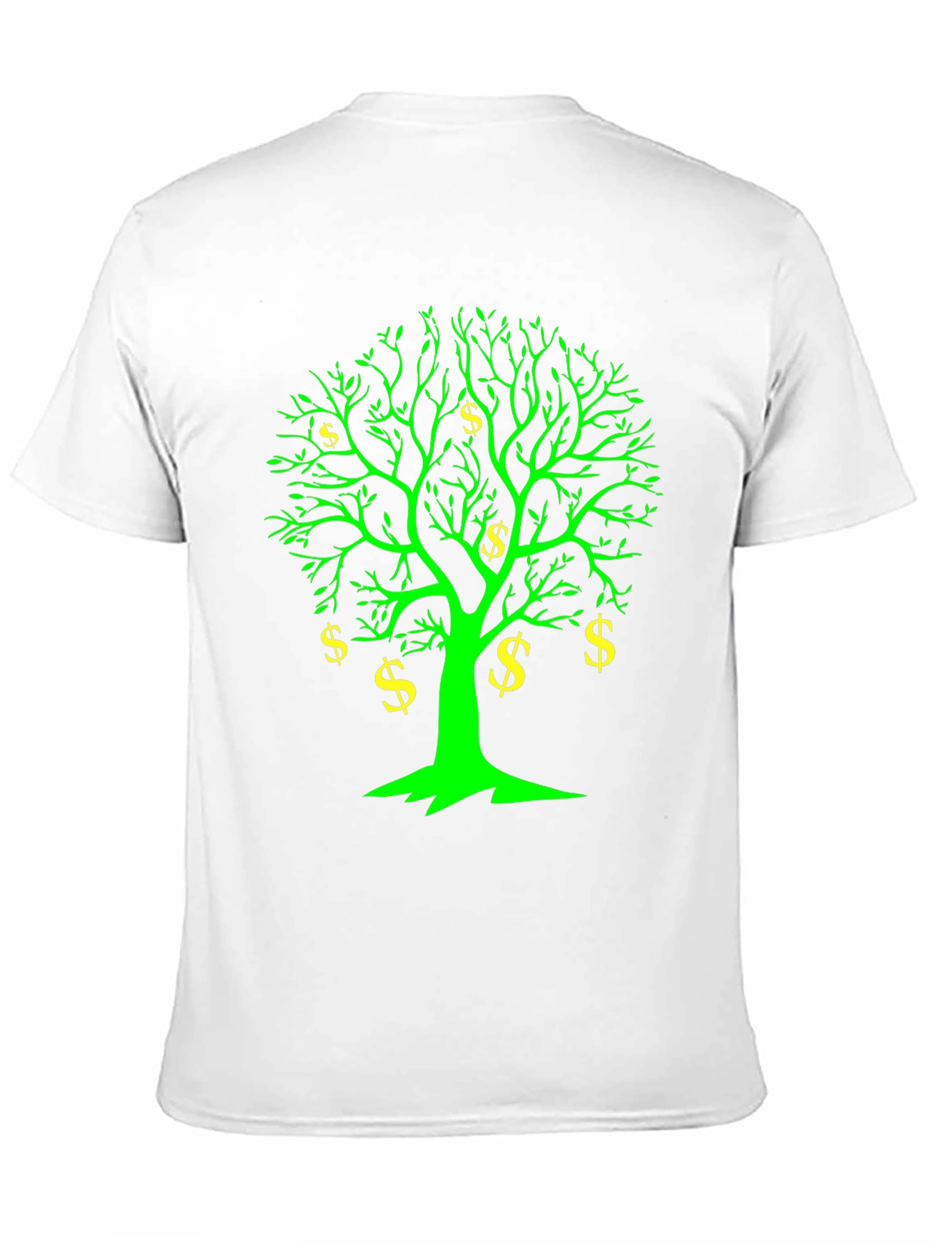Money Tree Graphic Tee - Black Cotton