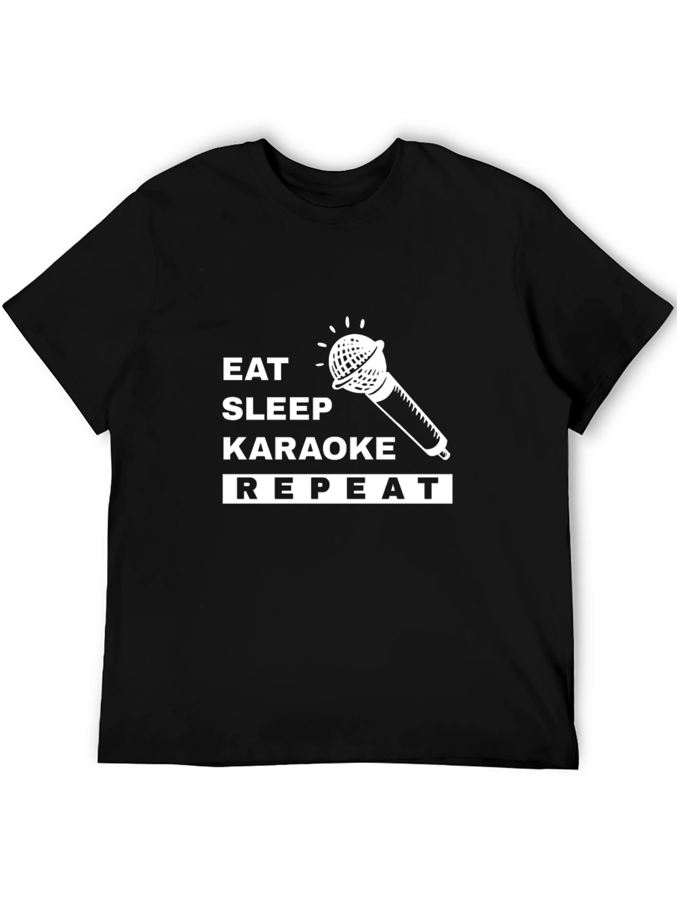 Eat Sleep Karaoke Repeat T-Shirt