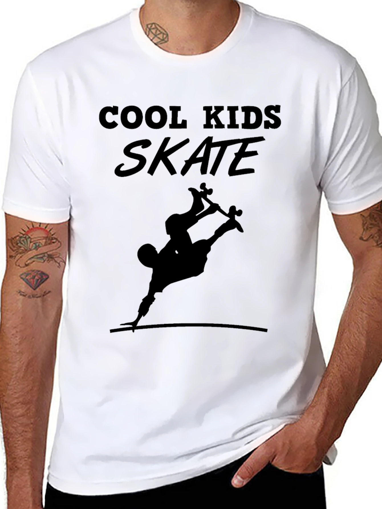 Cool Kids Skate T-Shirt Black