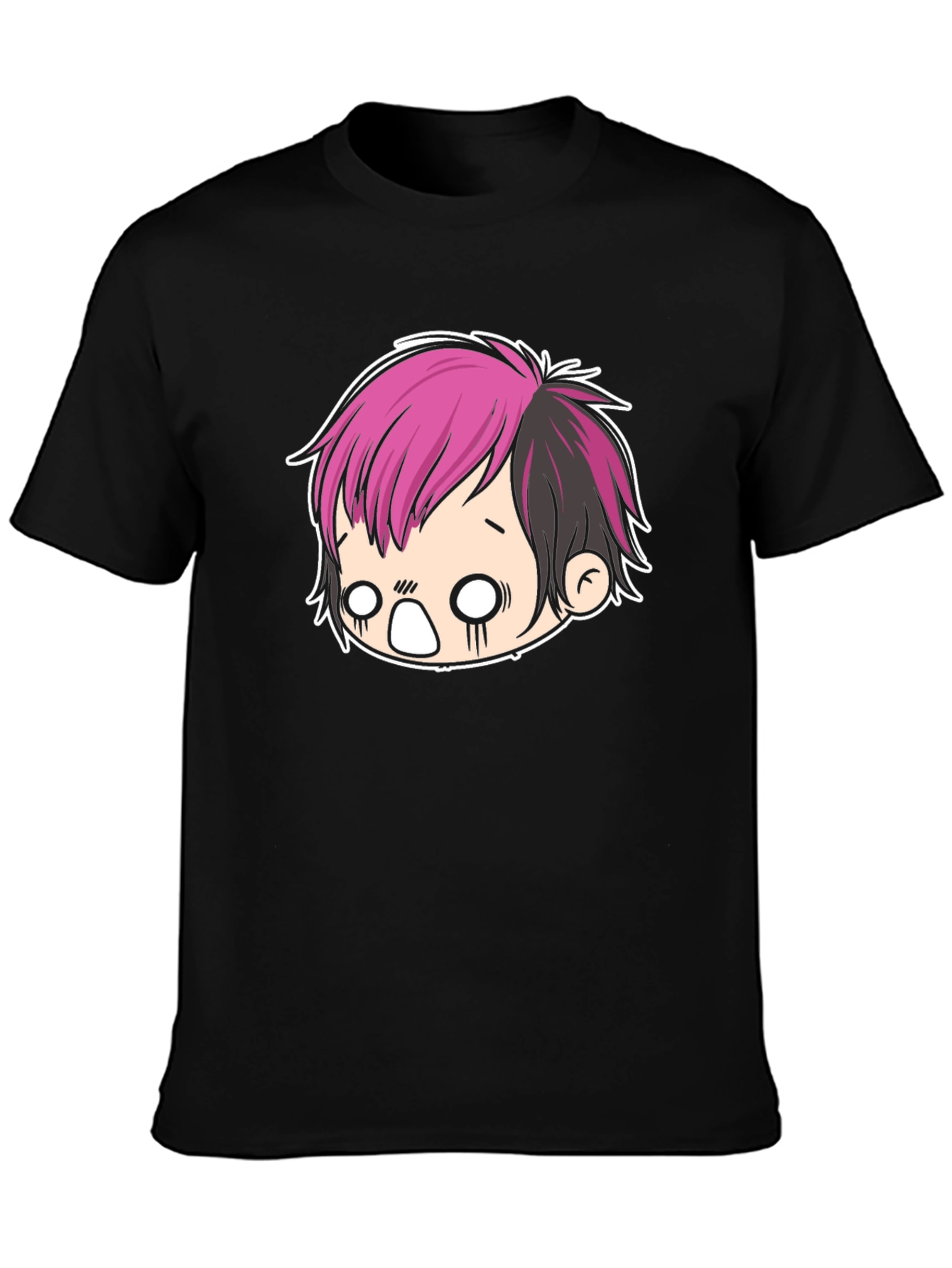 Emo Chibi Graphic Tee