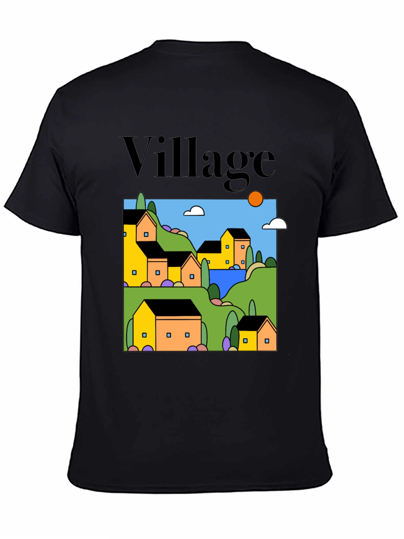 Village Graphic T-Shirt - Relaxed Fit