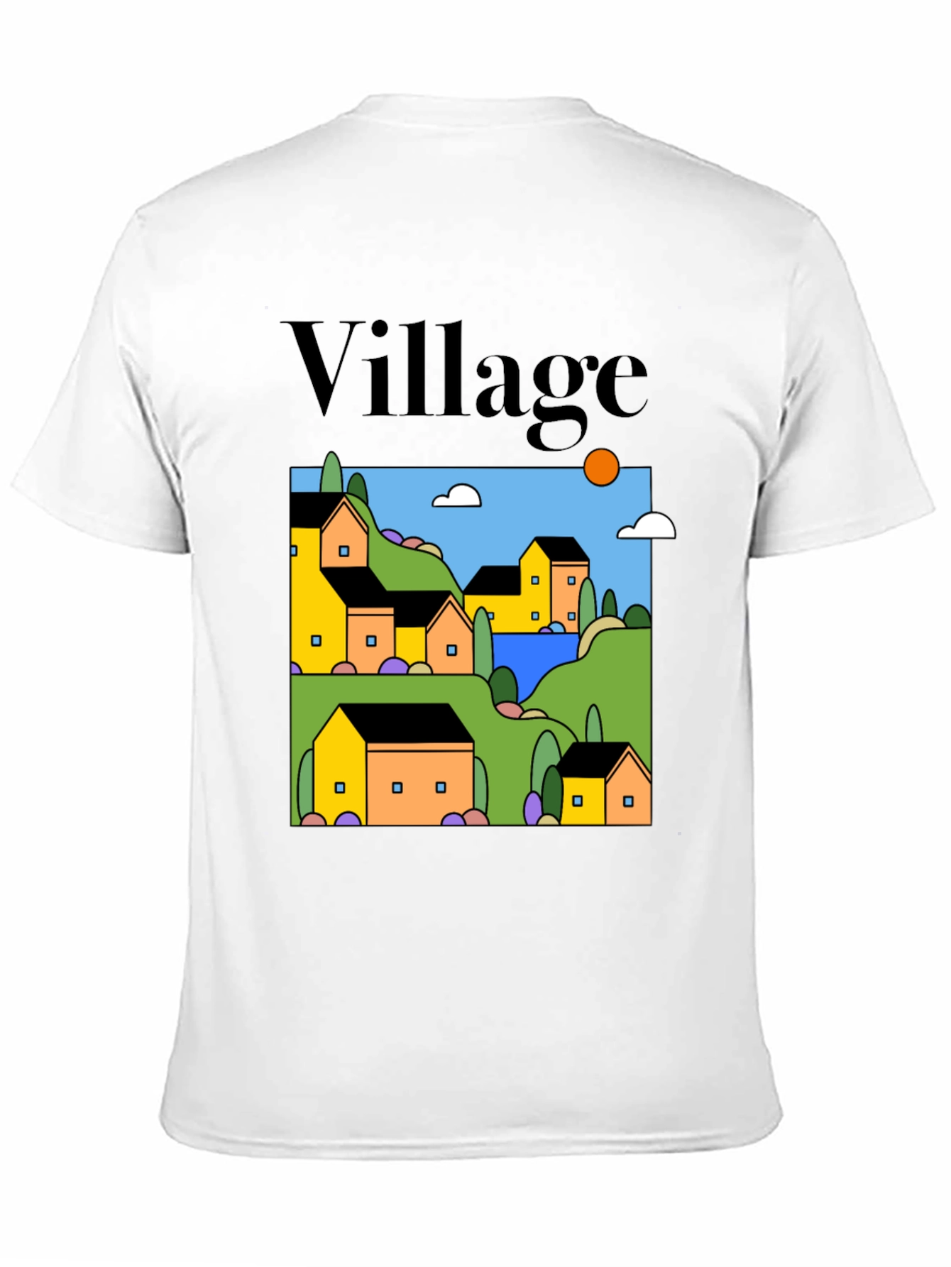 Village Graphic T-Shirt - Relaxed Fit