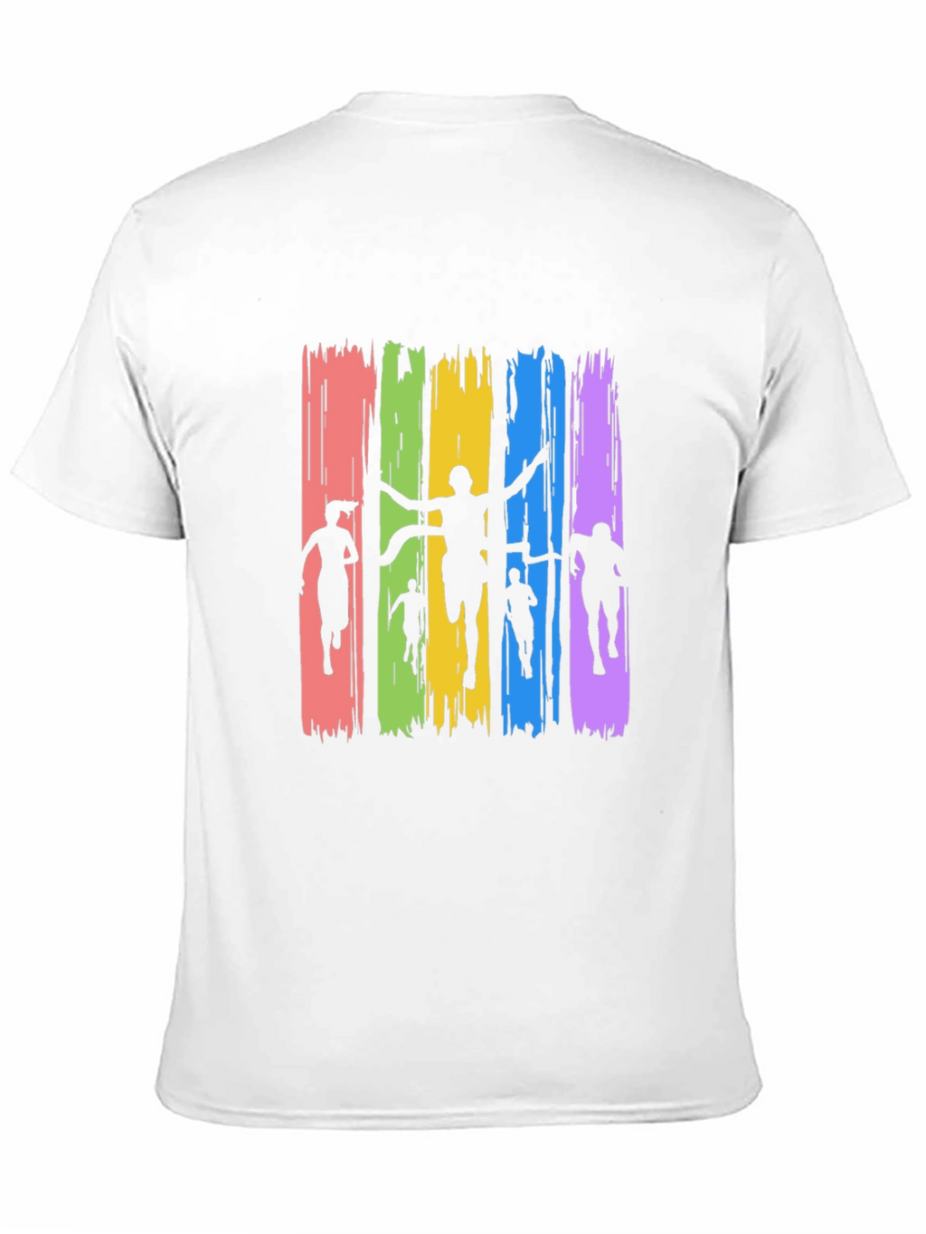 Runner Silhouette Graphic Black Tee