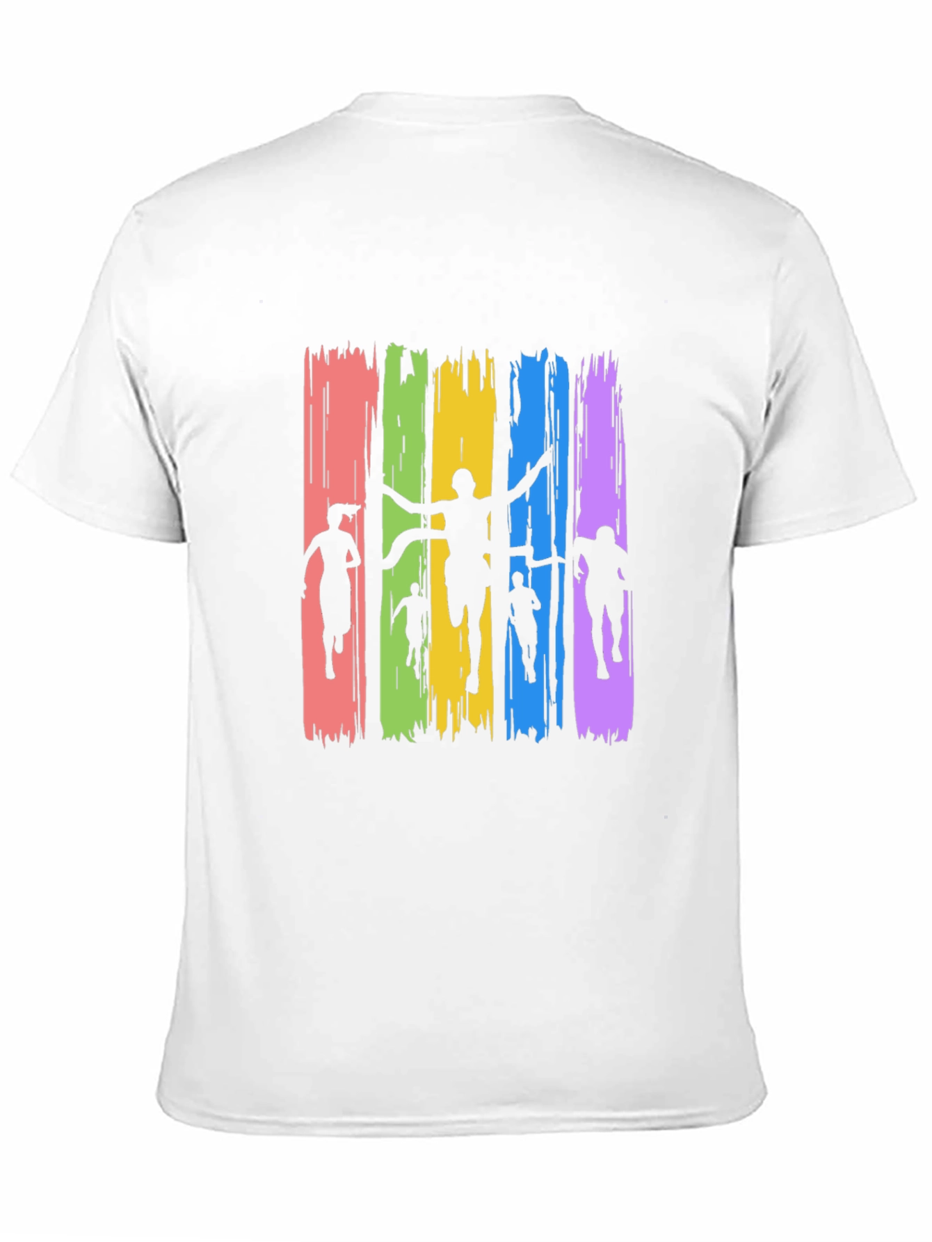 Runner Silhouette Graphic Black Tee