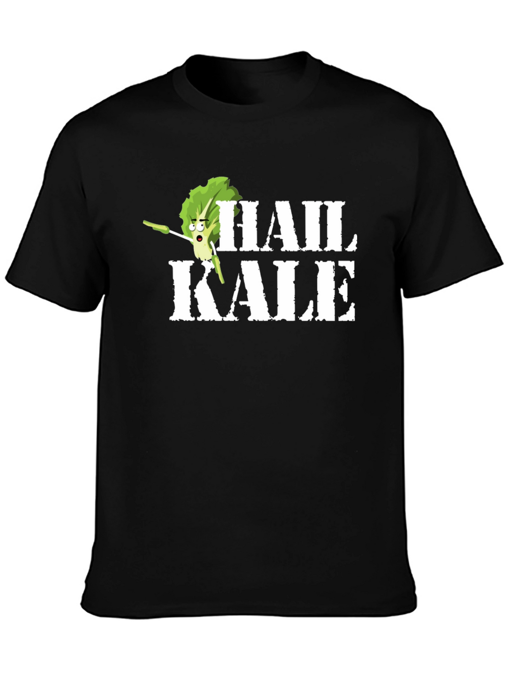 Hail Kale Funny Graphic T-Shirt