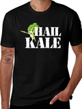 Hail Kale Funny Graphic T-Shirt