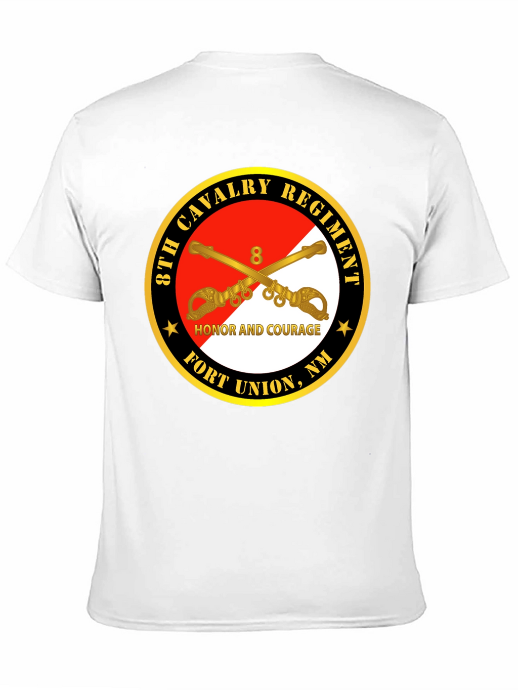 8th Cavalry Regiment Honor Courage T-Shirt