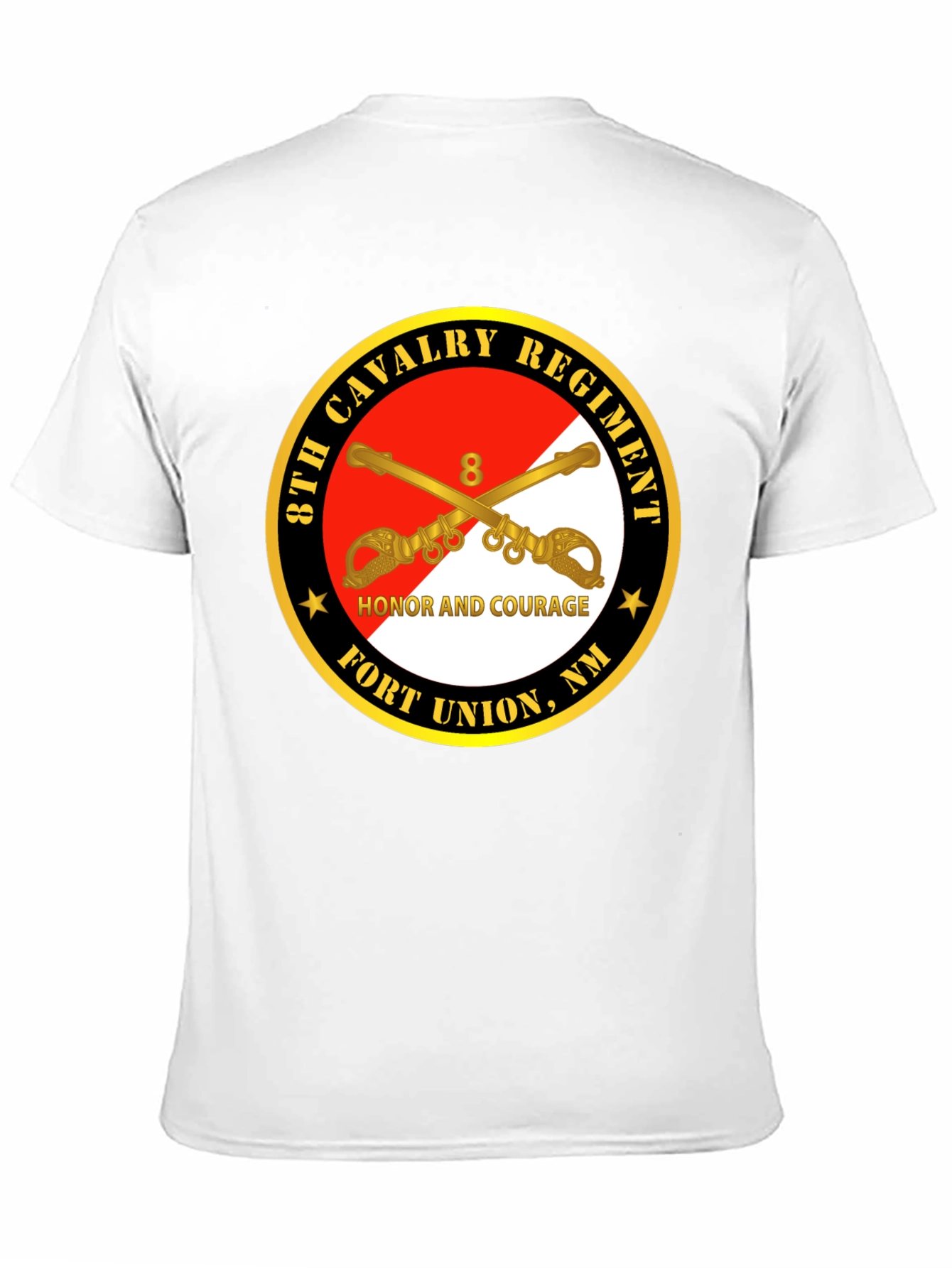 8th Cavalry Regiment Honor Courage T-Shirt