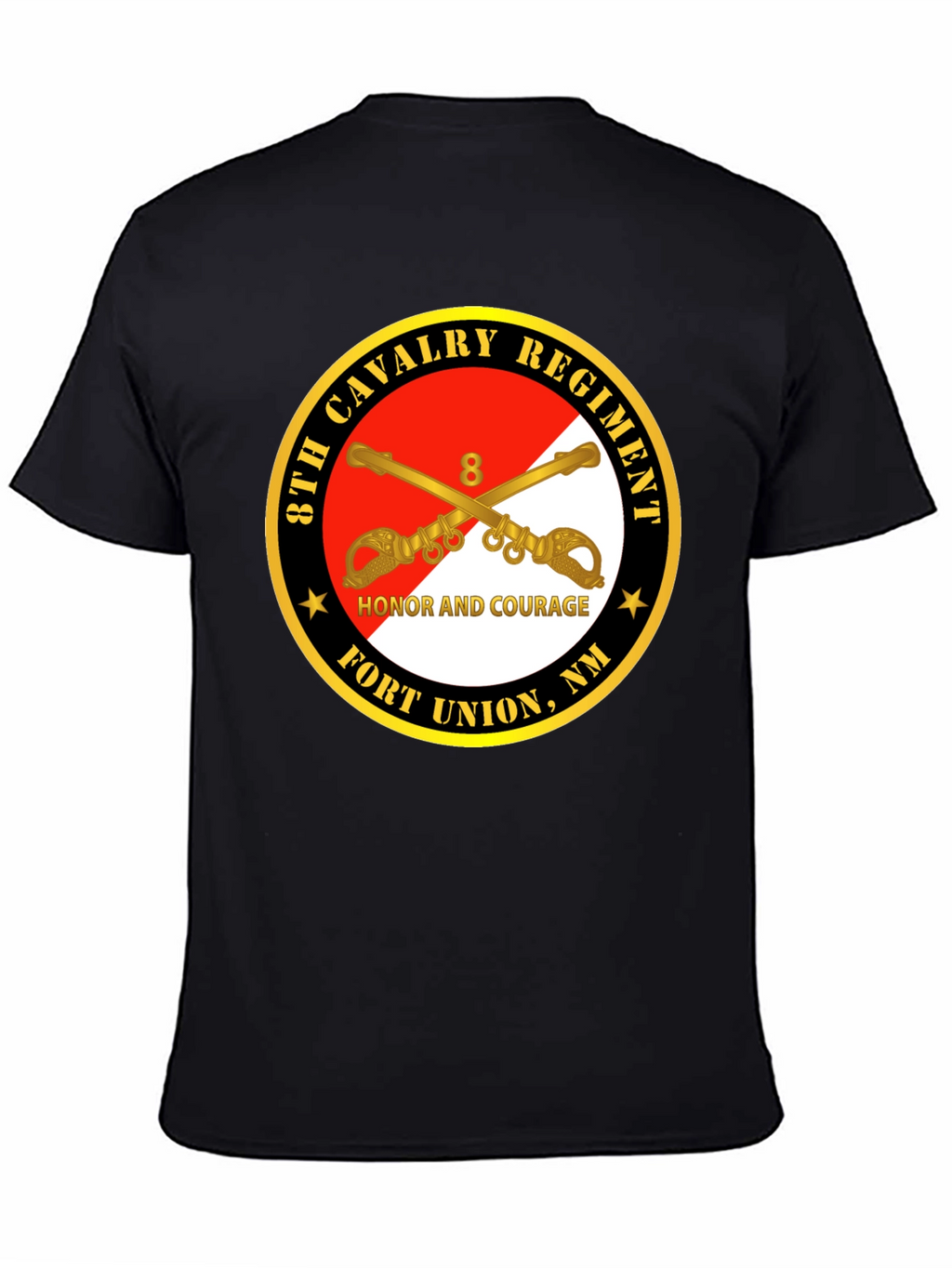 8th Cavalry Regiment Honor Courage T-Shirt