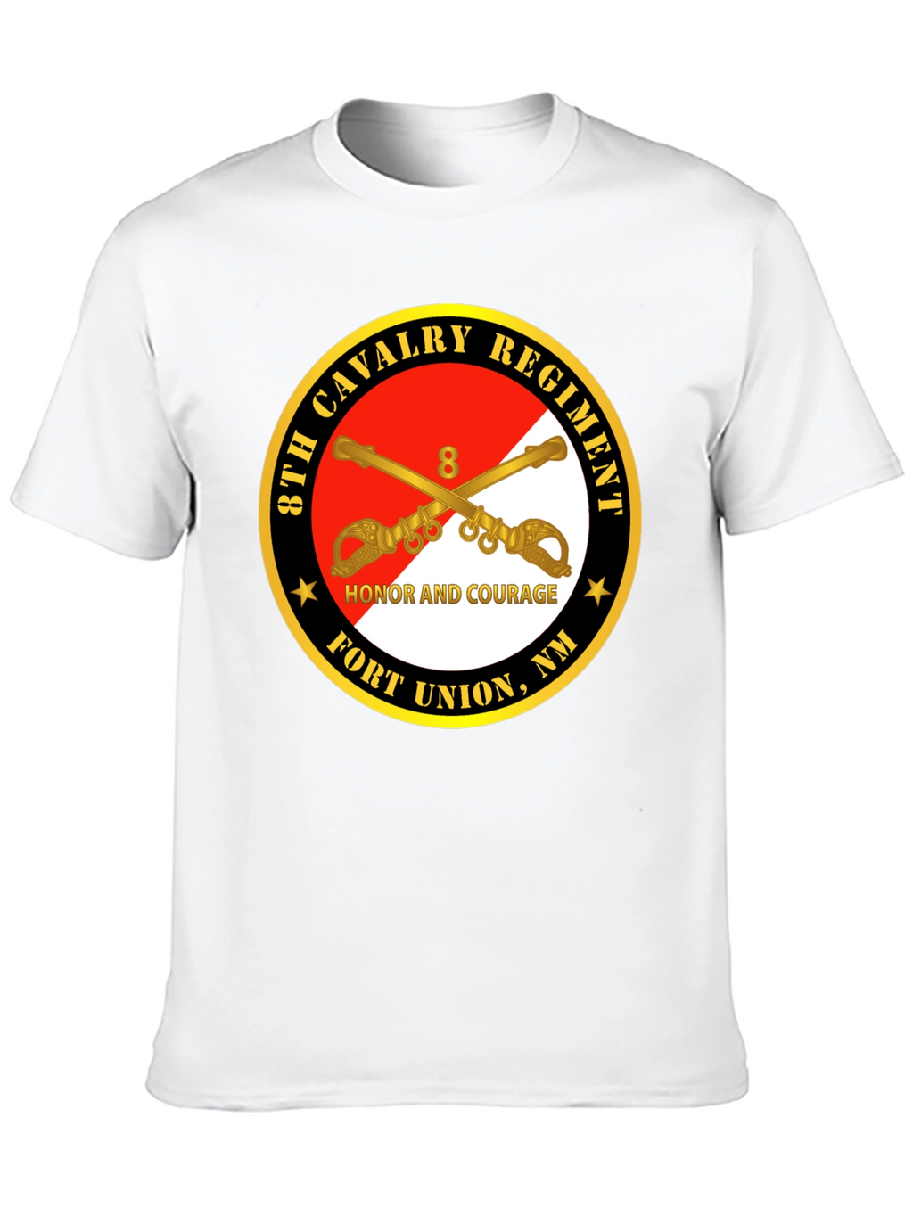 8th Cavalry Regiment Honor Courage T-Shirt