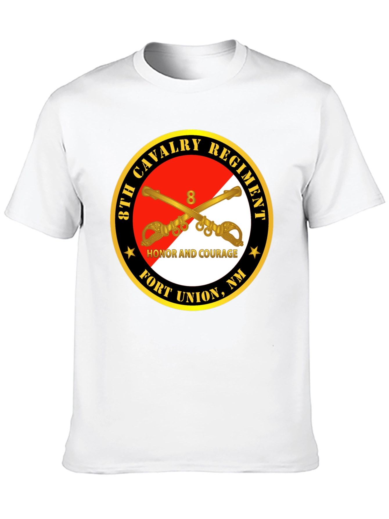 8th Cavalry Regiment Honor Courage T-Shirt